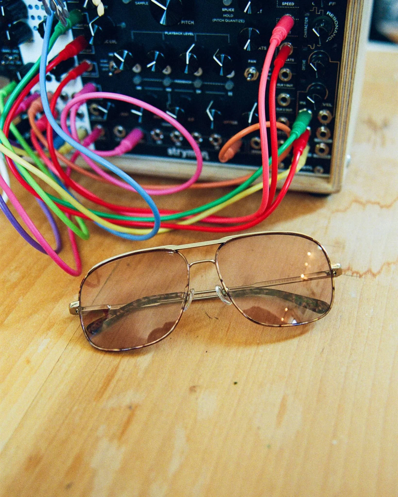 The Glass Bubble / Polished Silver & Espresso Tortoise Bio & Lilac Wash Lens - Image 6