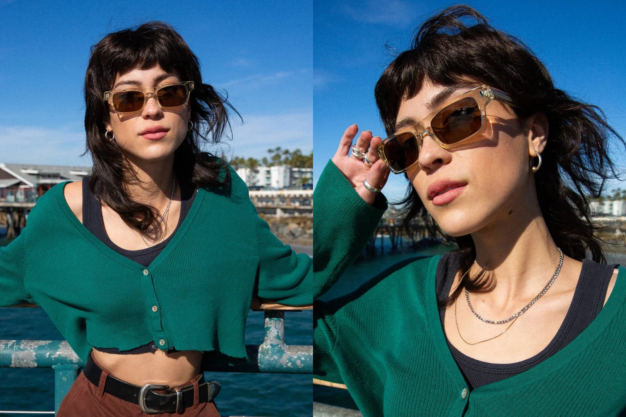 The Good Bad / Crystal Champagne Bio & Polarised Bronze Lens - Image 6