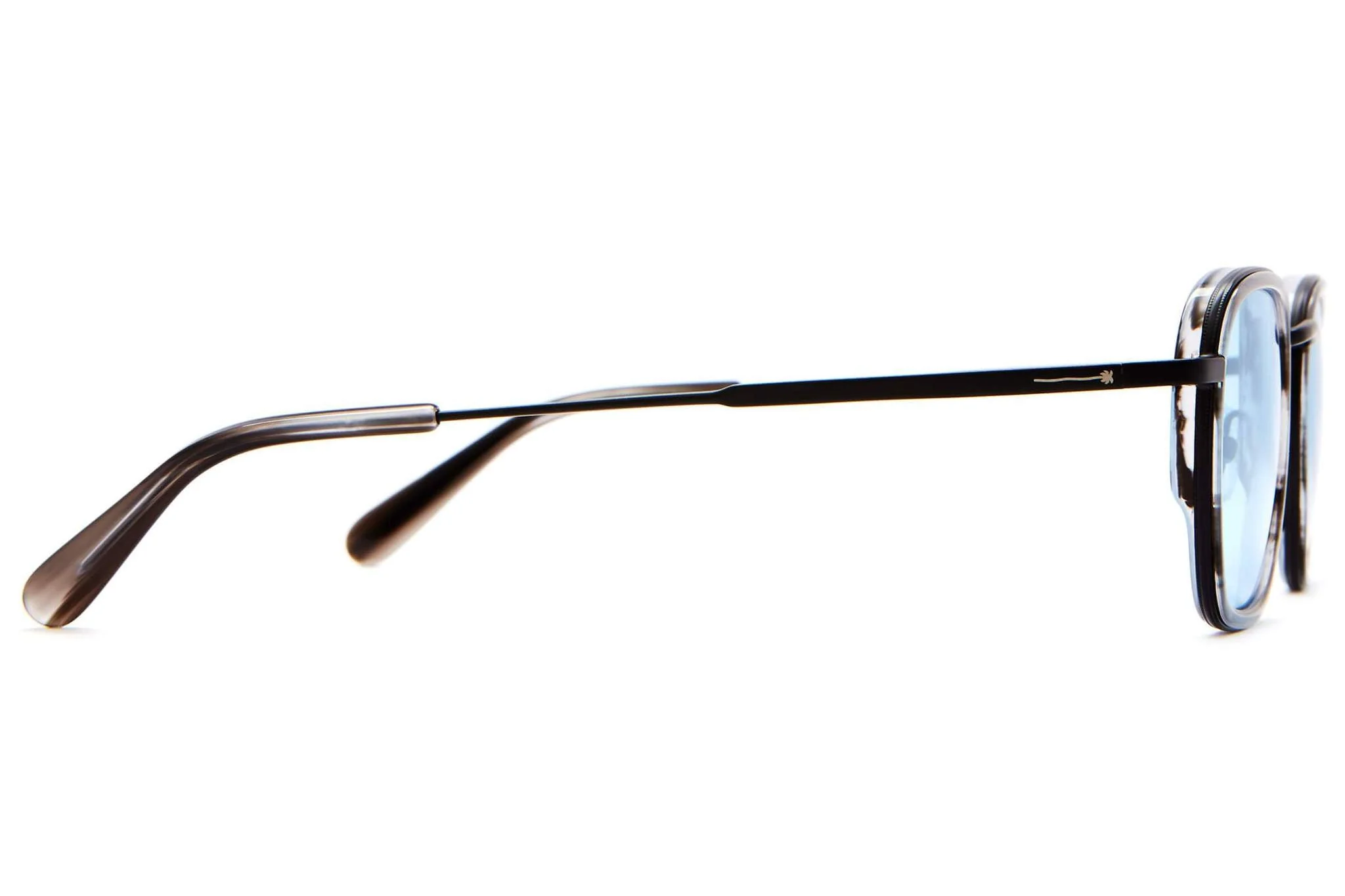 The Groove Pilot / Black Smoke Demi Tortoise & Polarised Blue Tint Lens - Image 3