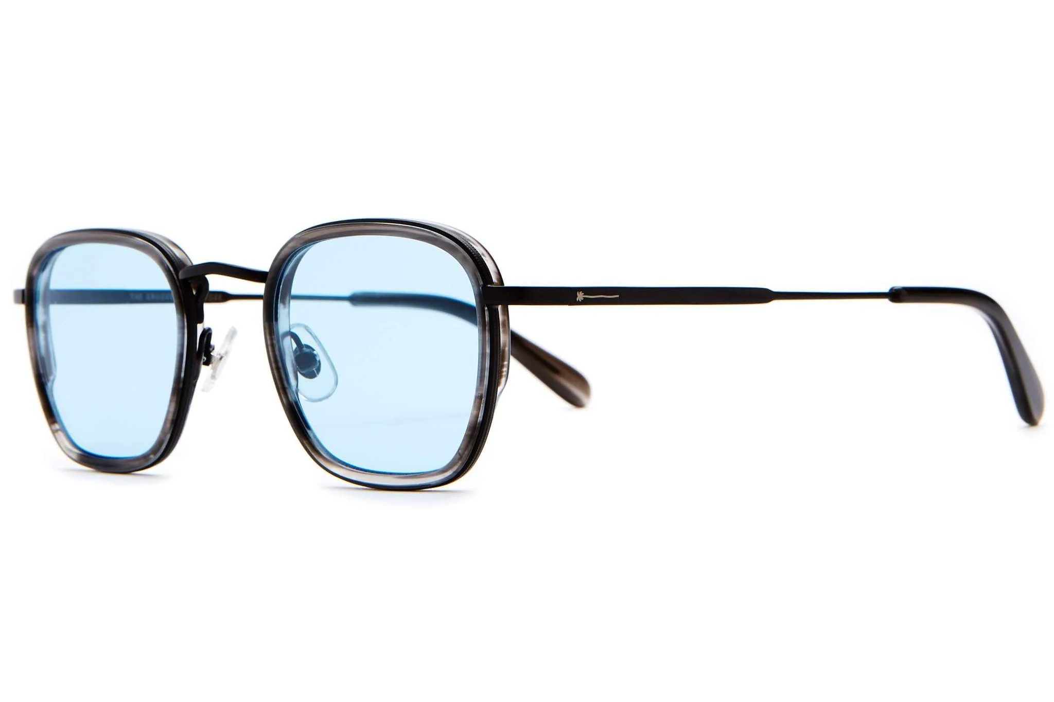 The Groove Pilot / Black Smoke Demi Tortoise & Polarised Blue Tint Lens - Image 4