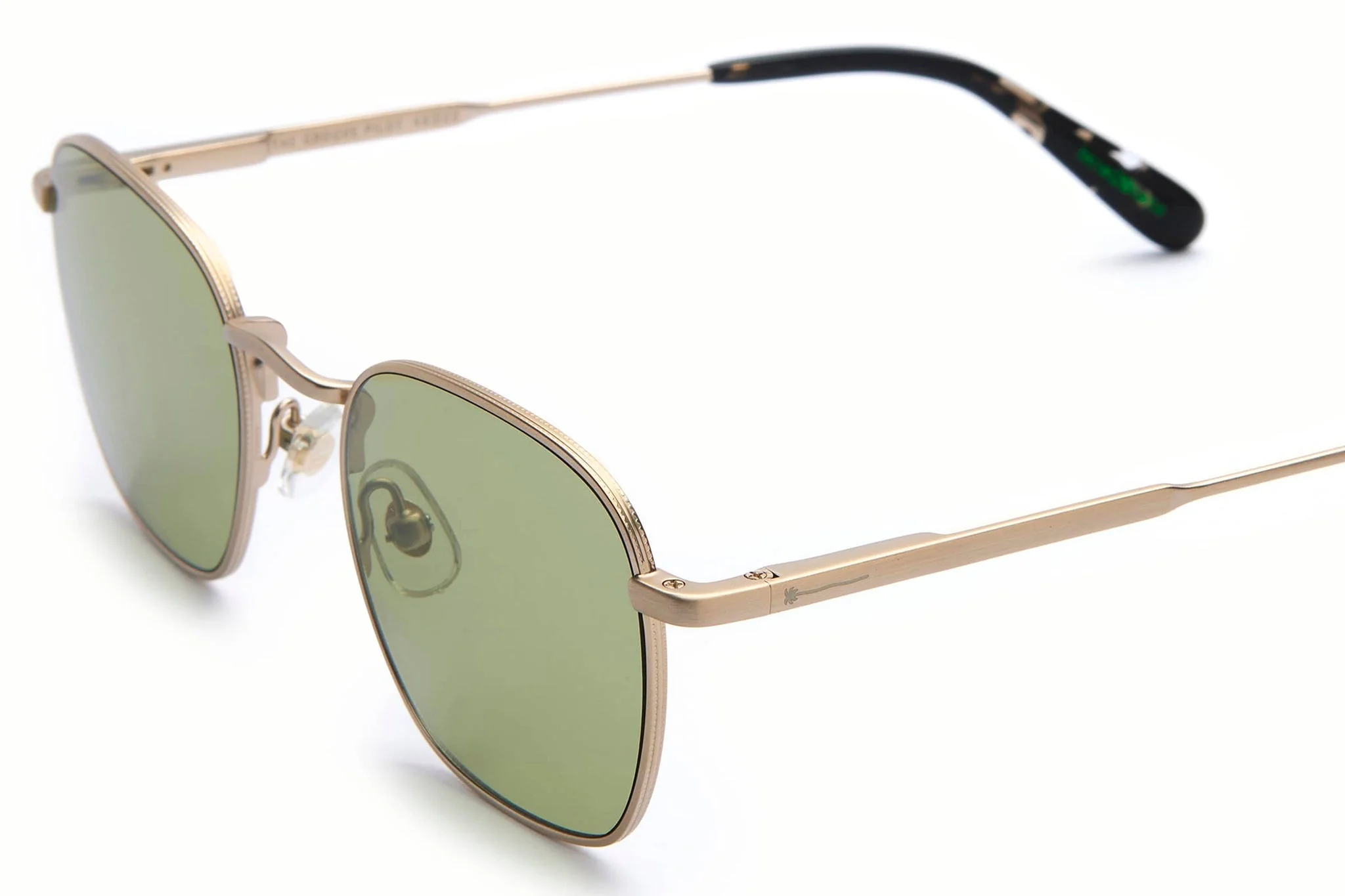 The Groove Pilot / Matte White Gold & Black Tortoise Bio & Moss Lens - Image 2