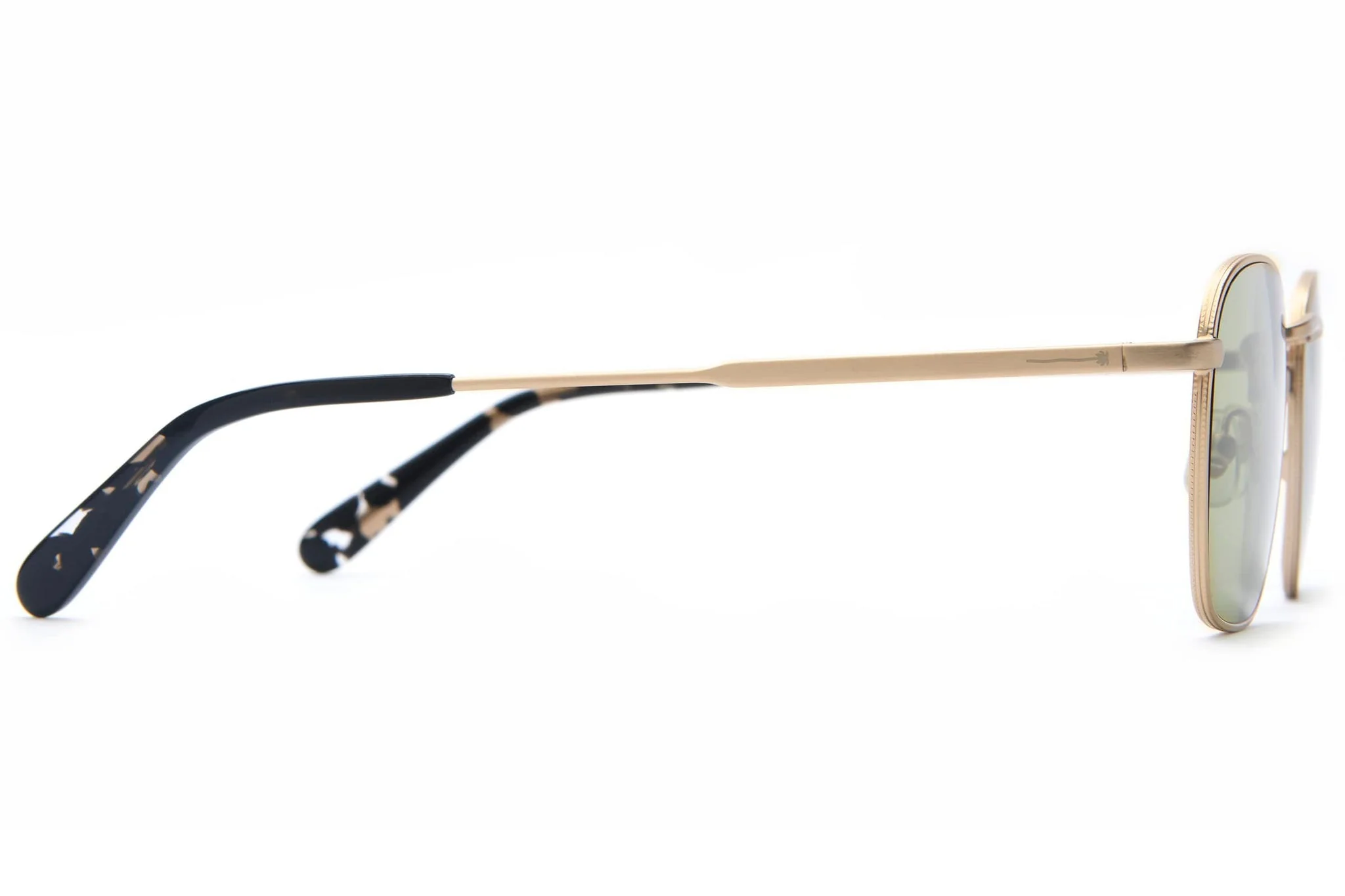 The Groove Pilot / Matte White Gold & Black Tortoise Bio & Moss Lens - Image 5