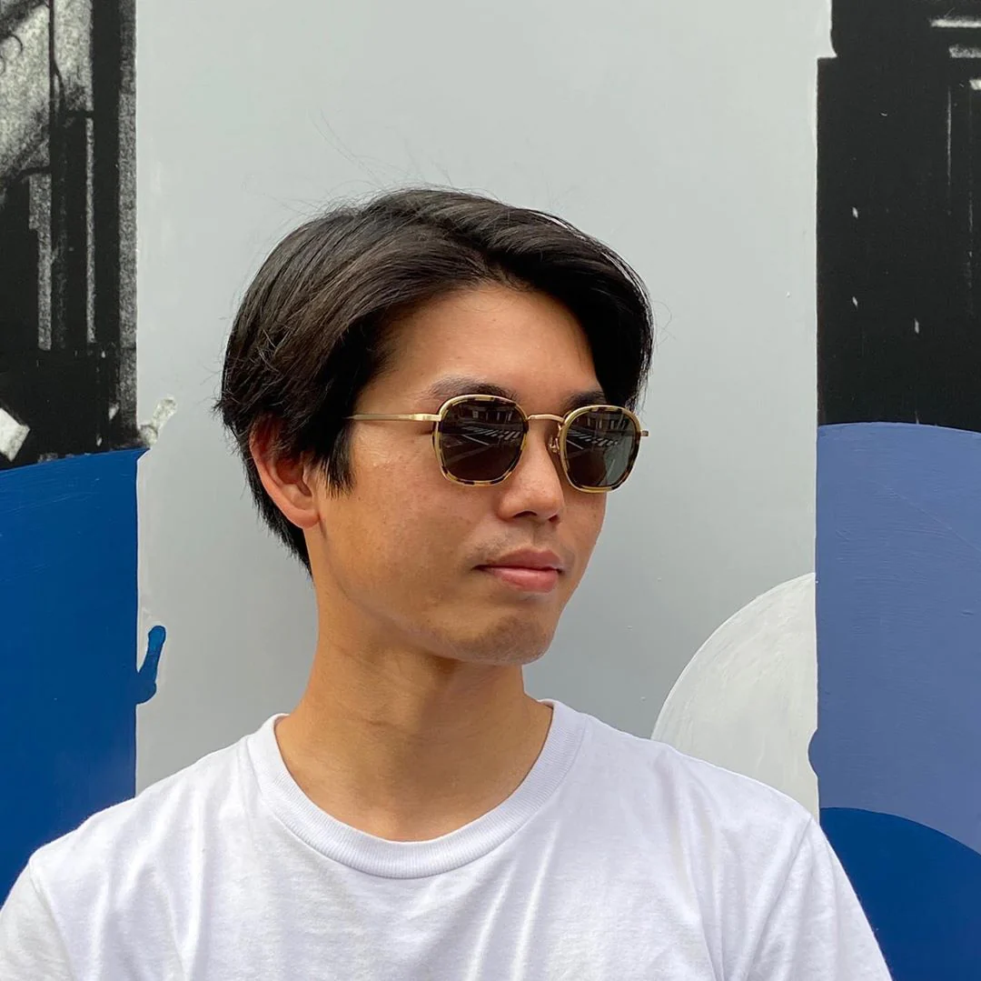 The Groove Pilot / Brushed Gold & Tokyo Tortoise Bio & Vintage Green Lens - Image 5