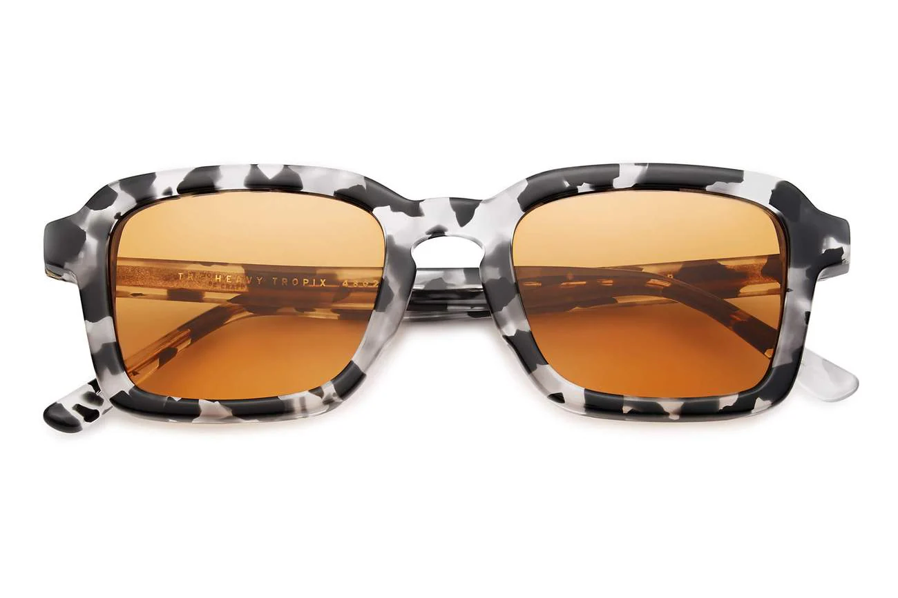 The Heavy Tropix / Onyx Tortoise Bio & Burnt Orange Lens