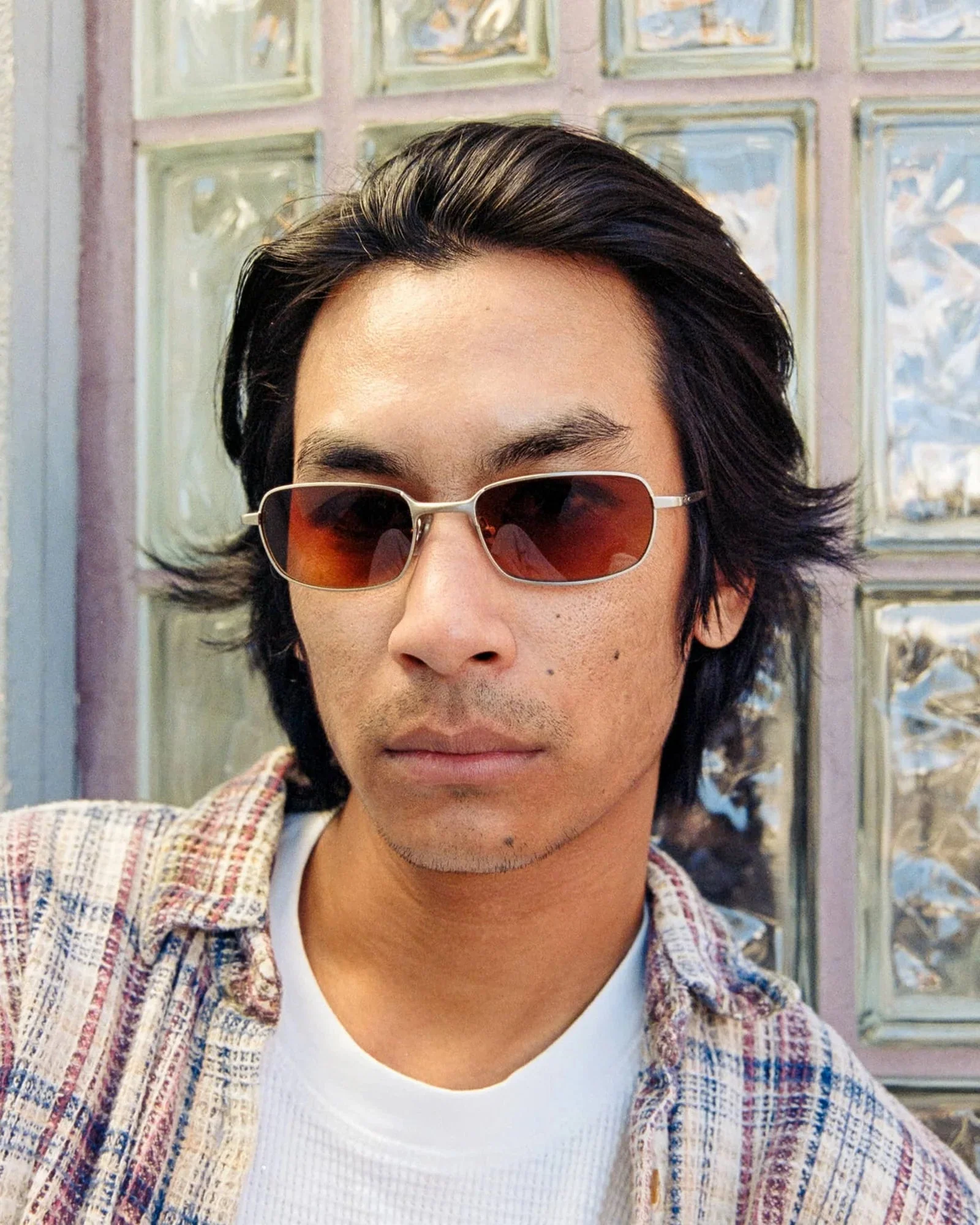 The Infinite Bloom / Matte Silver Desert Tortoise Bio & Rosewood Gradient Lens - Image 3