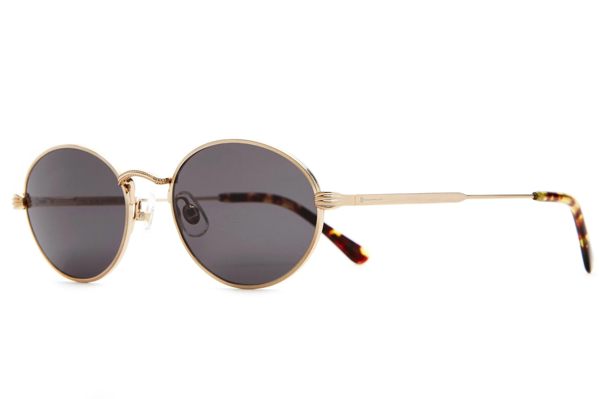The New Riddim / Brushed Gold & Dark Tortoise Lens - Image 2