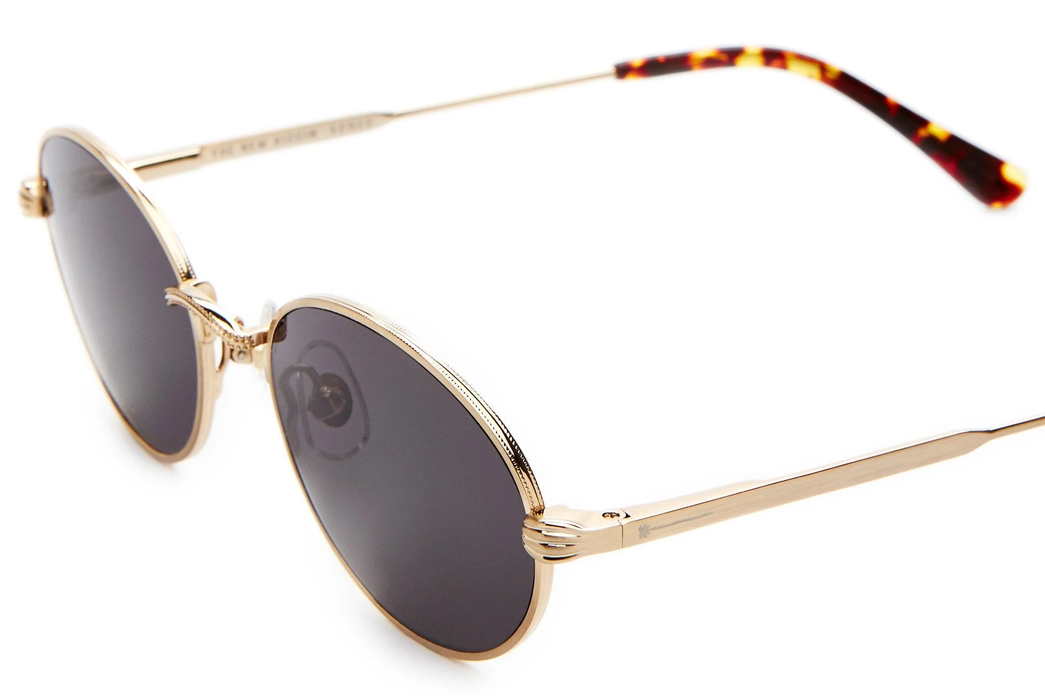 The New Riddim / Brushed Gold & Dark Tortoise Lens - Image 3