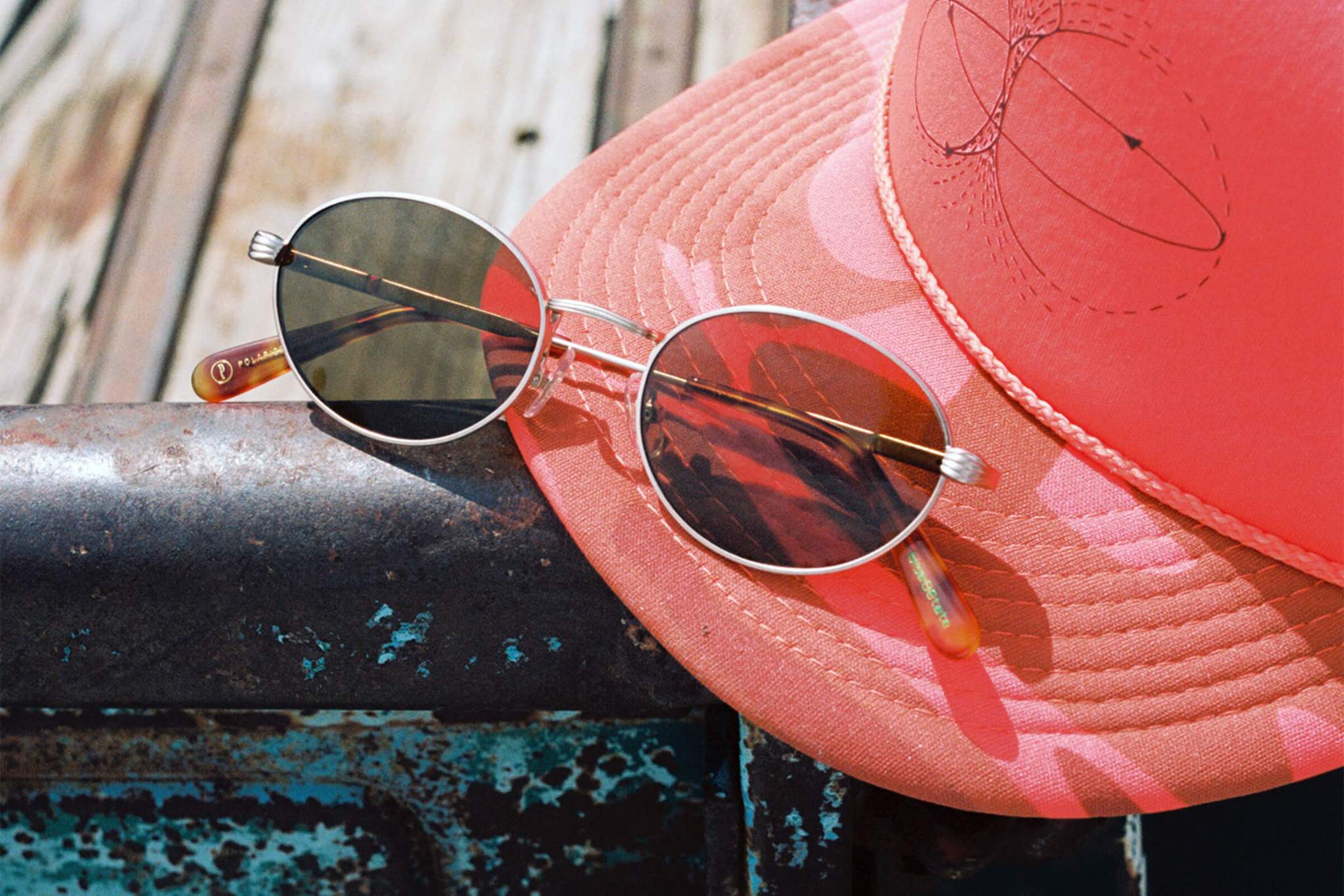 The New Riddim / White Gold Havana Tortoise Bio & Polarised Lens - Image 4