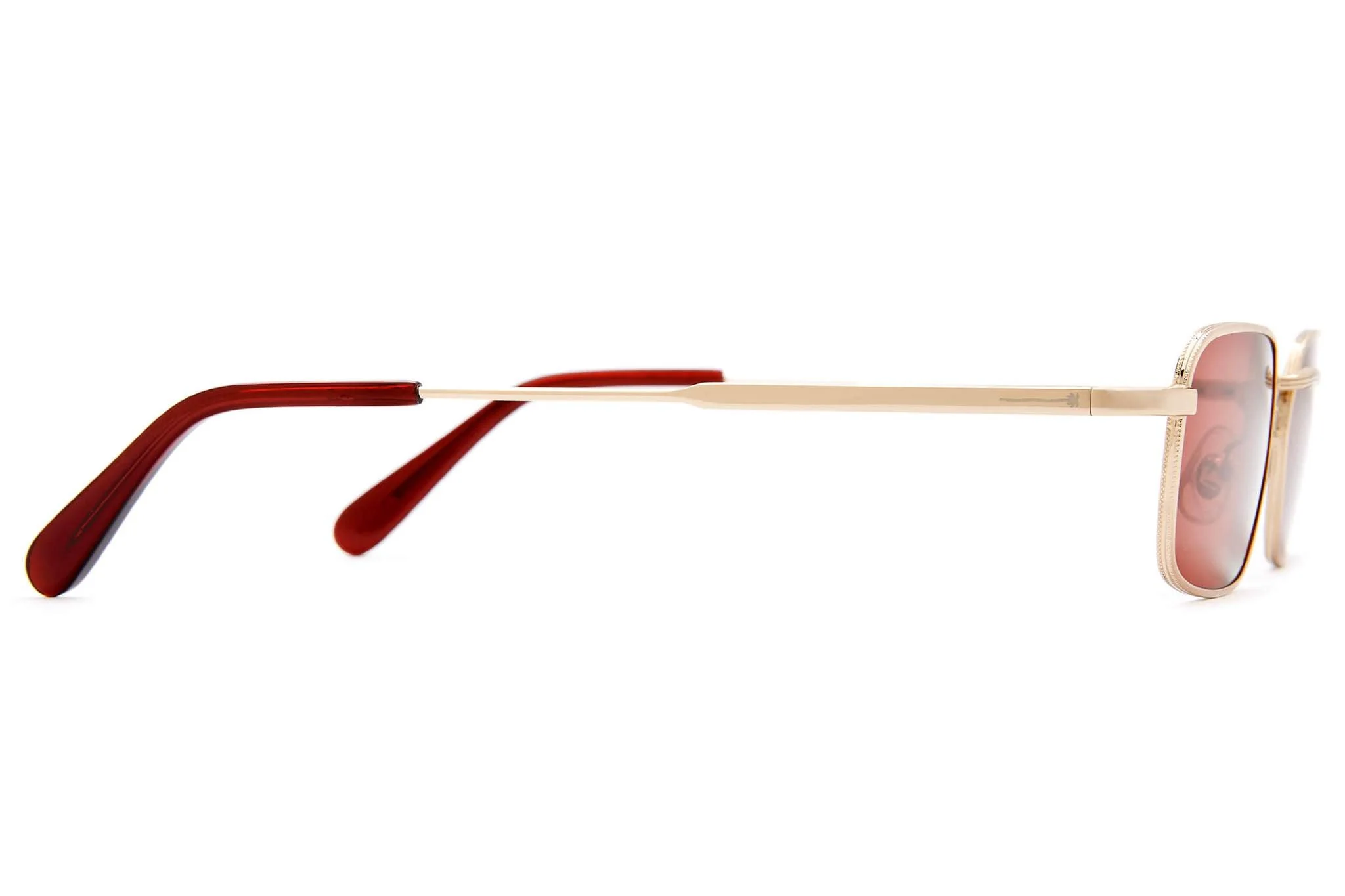 The Nu Bloom / Polished Gold & Crystal Burgundy Lens - Image 3