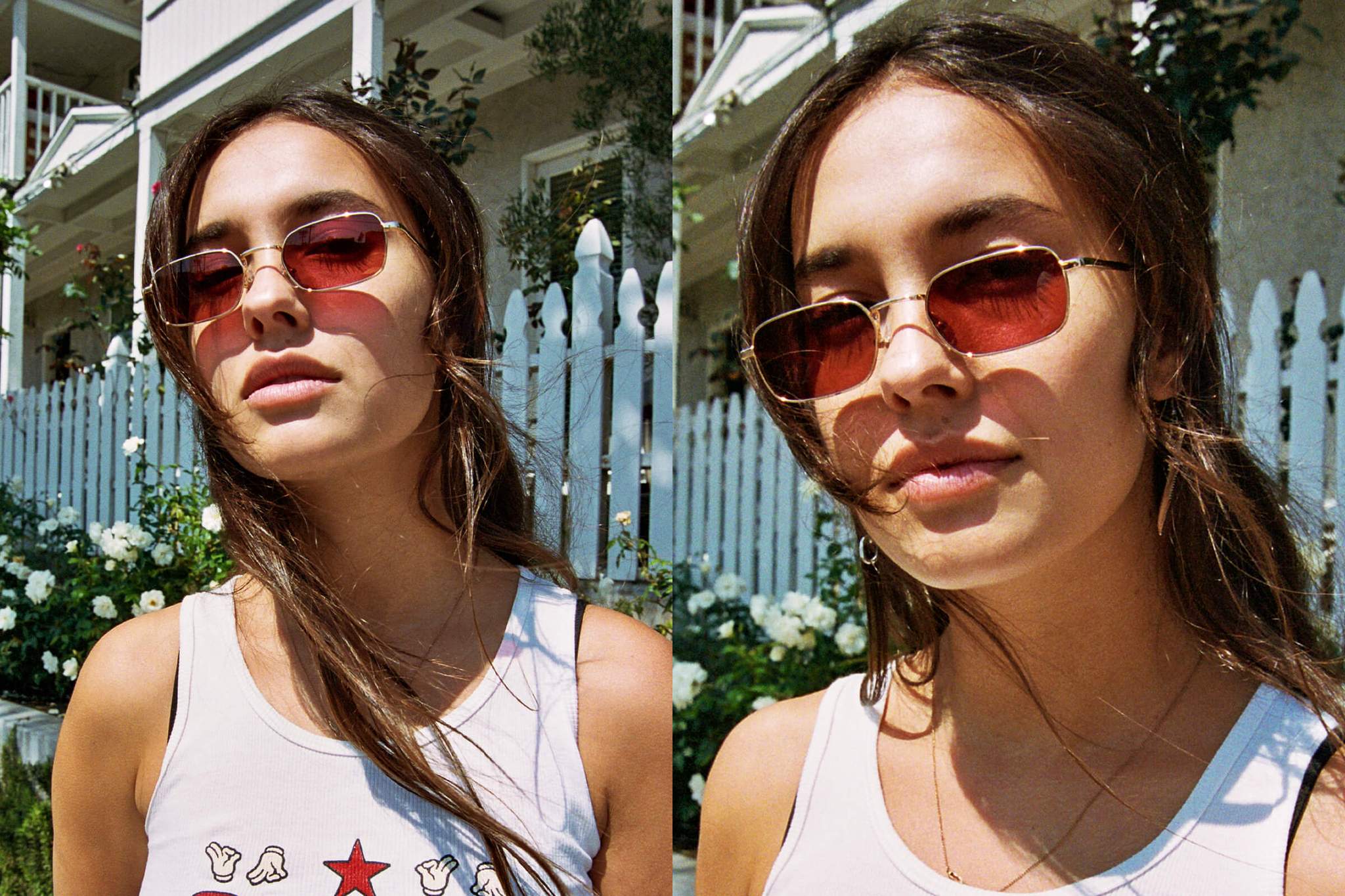 The Nu Bloom / Polished Gold & Crystal Burgundy Lens - Image 6