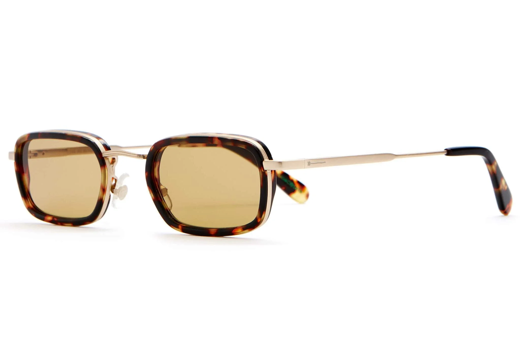 The Nu Bloom / Brushed Gold Tortoise Bio & Mustard Lens - Image 2