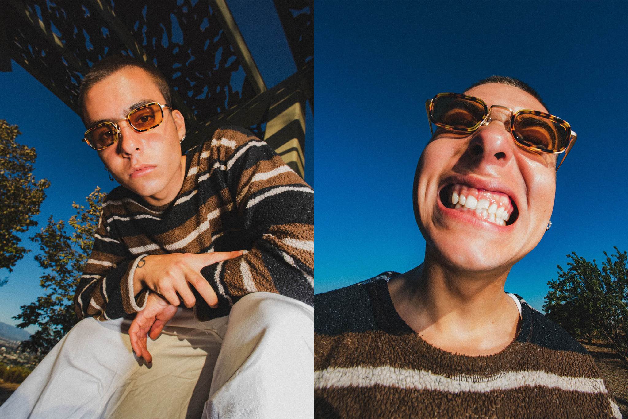 The Nu Bloom / Brushed Gold Tortoise Bio & Mustard Lens - Image 5