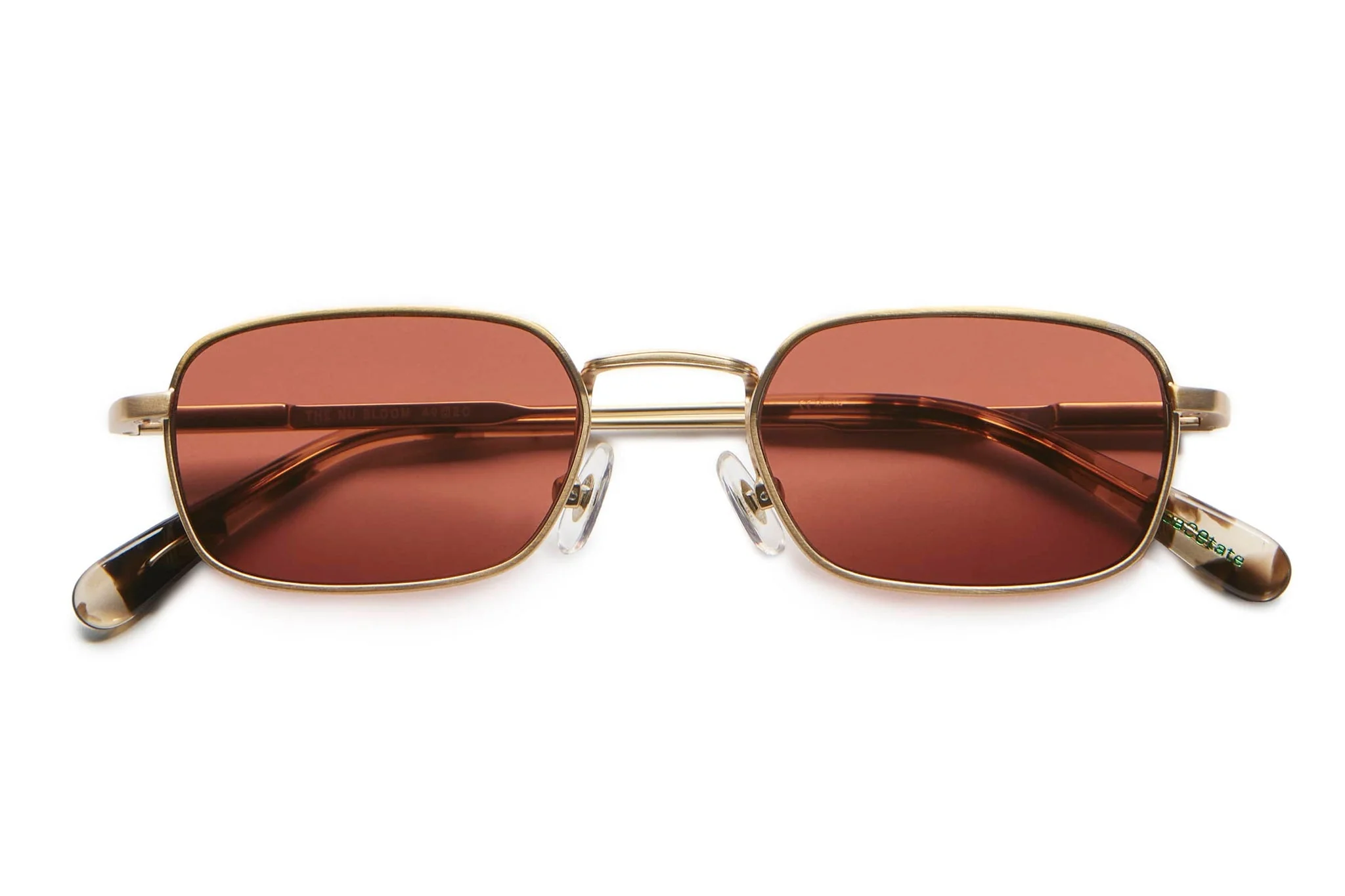 The Nu Bloom / Warm Gold & Desert Tortoise Rosewood Bio Lens