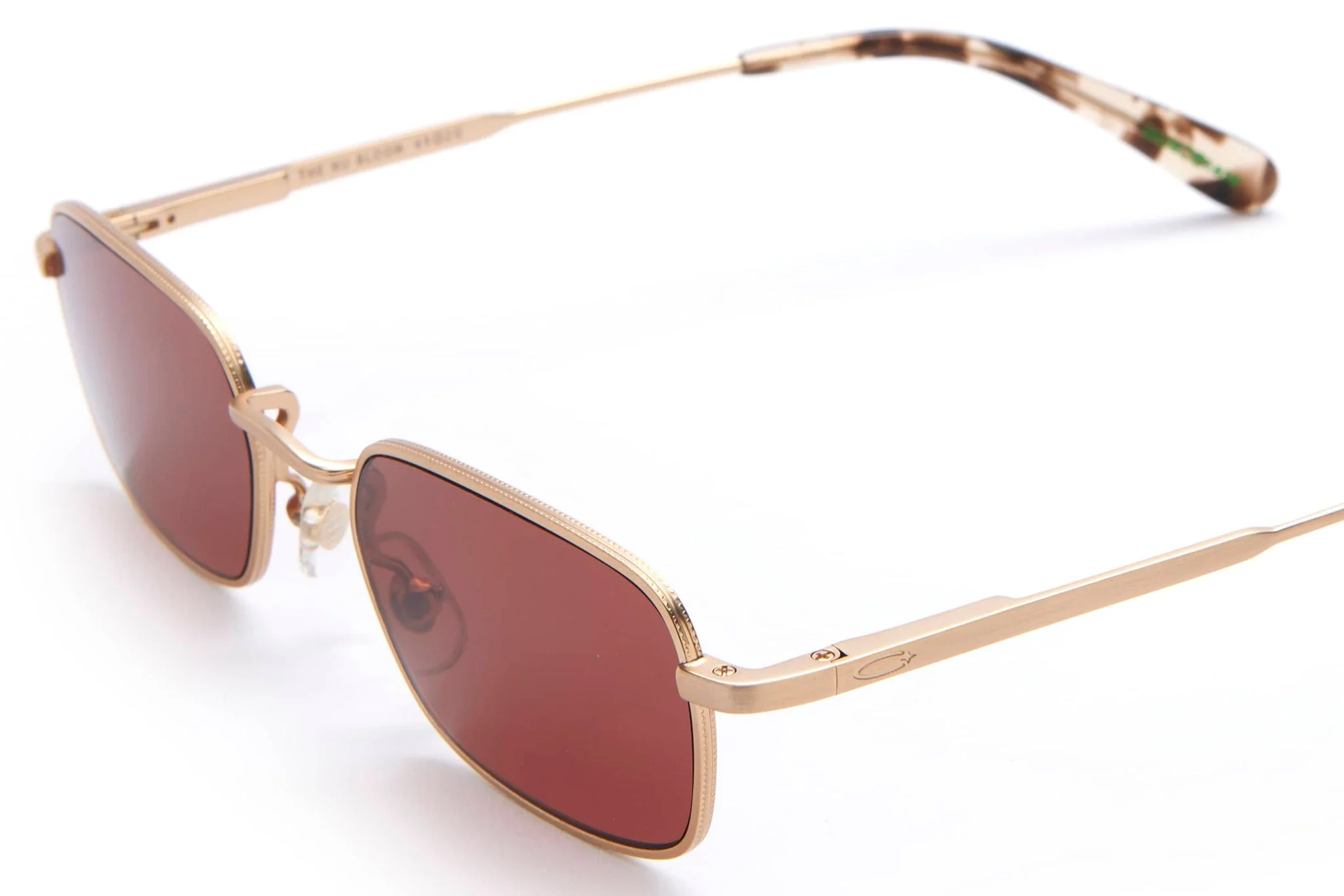 The Nu Bloom / Warm Gold & Desert Tortoise Rosewood Bio Lens - Image 2
