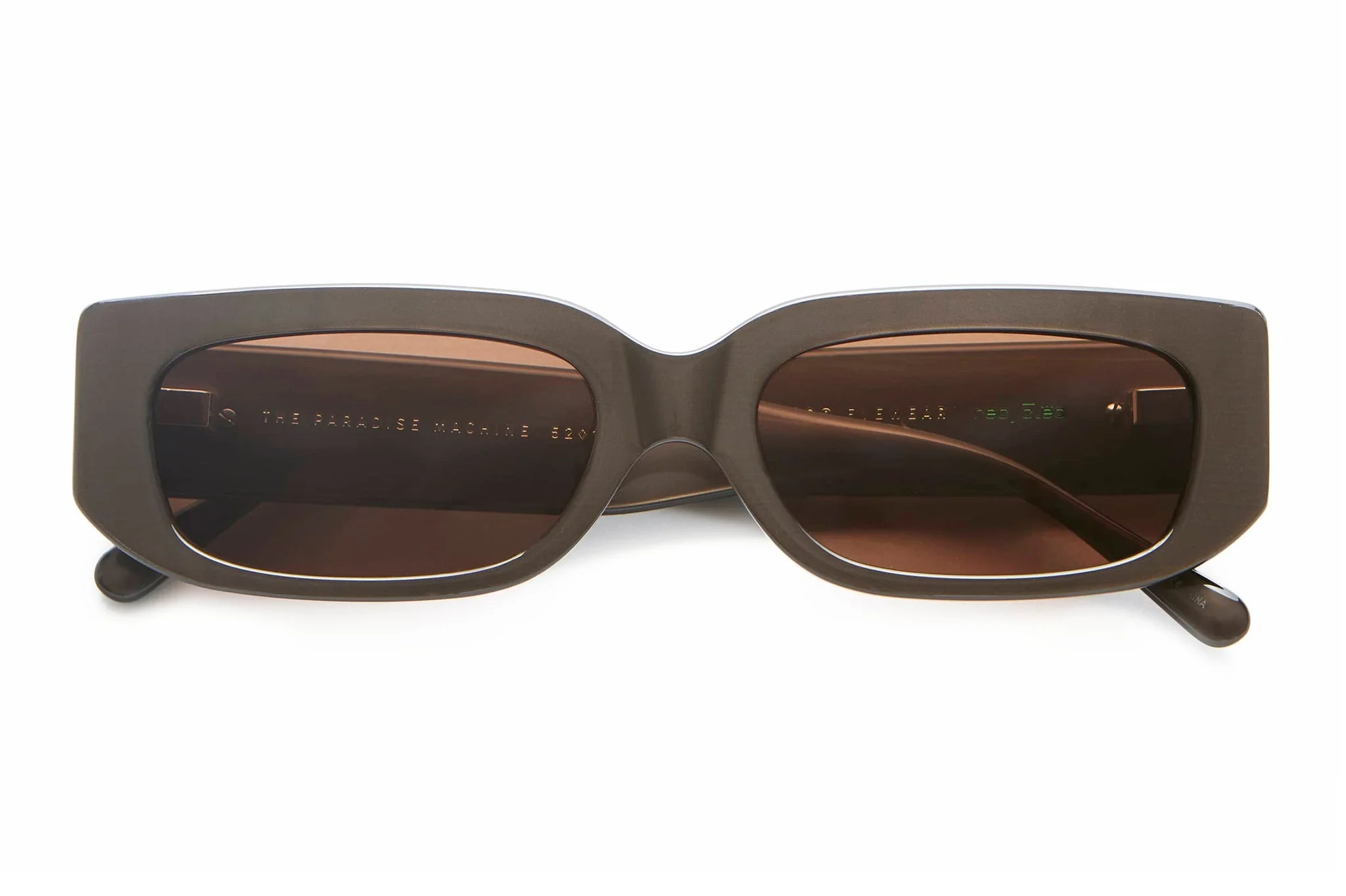 The Paradise Machine / Recycled Metallic Espresso & Amber Lens