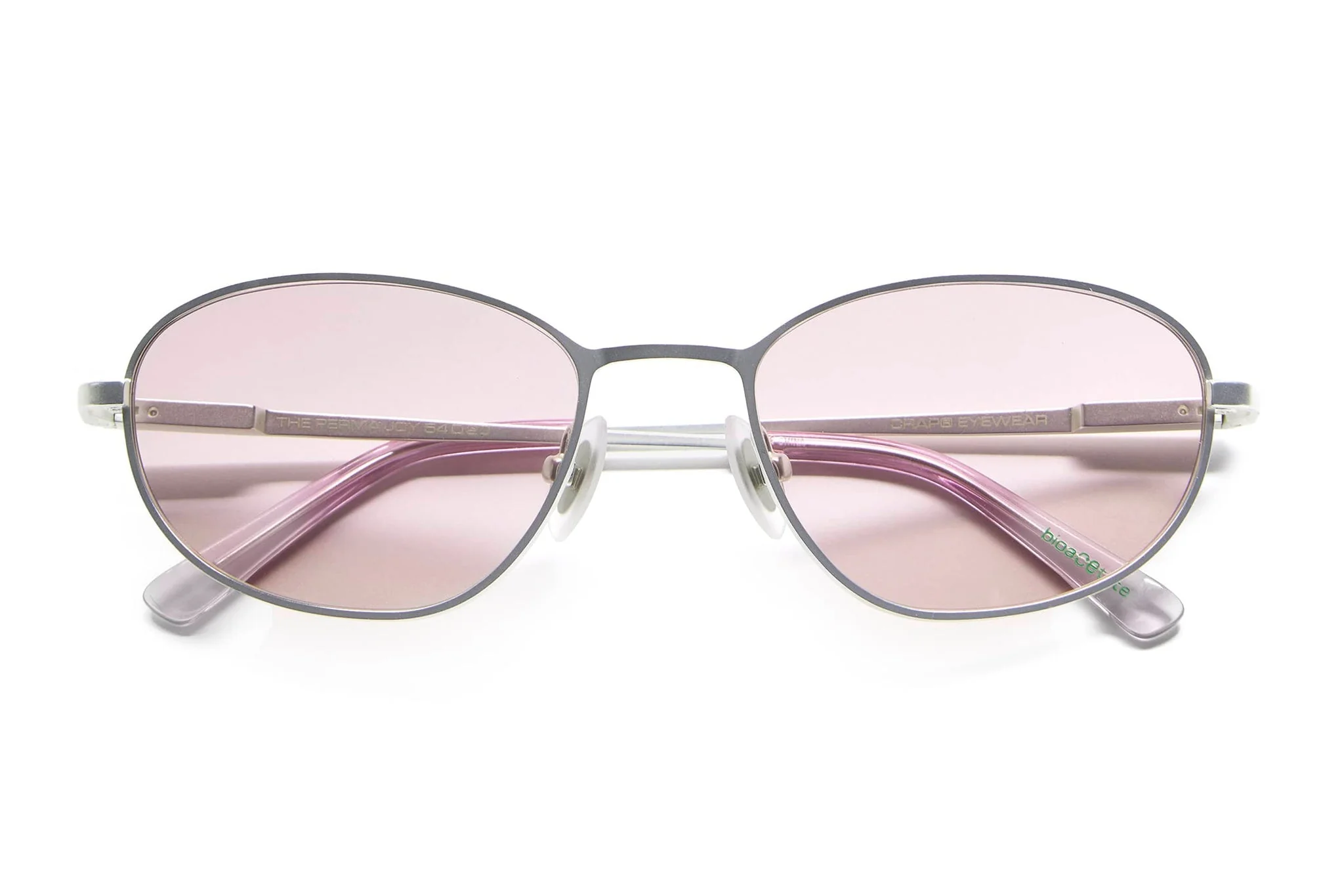 The Perma Joy / Matte Chrome & Lilac Gradient Bio Lens