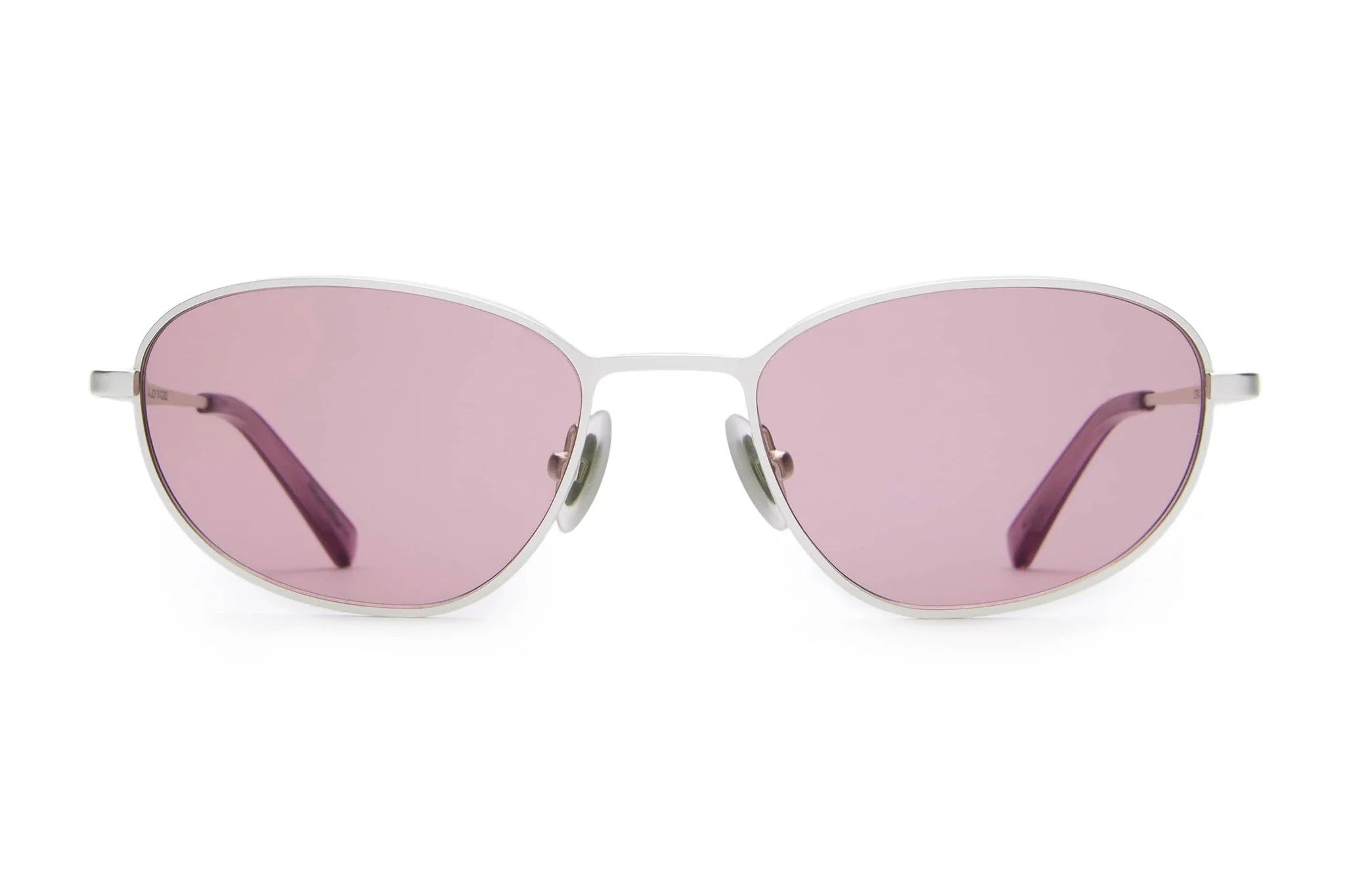 The Perma Joy / Matte Chrome & Lilac Gradient Bio Lens - Image 3