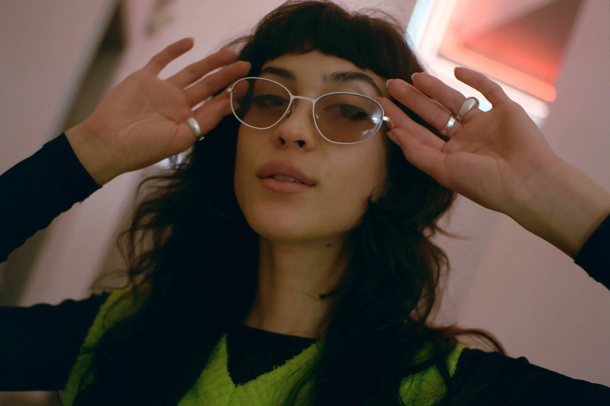 The Perma Joy / Matte Chrome & Lilac Gradient Bio Lens - Image 8
