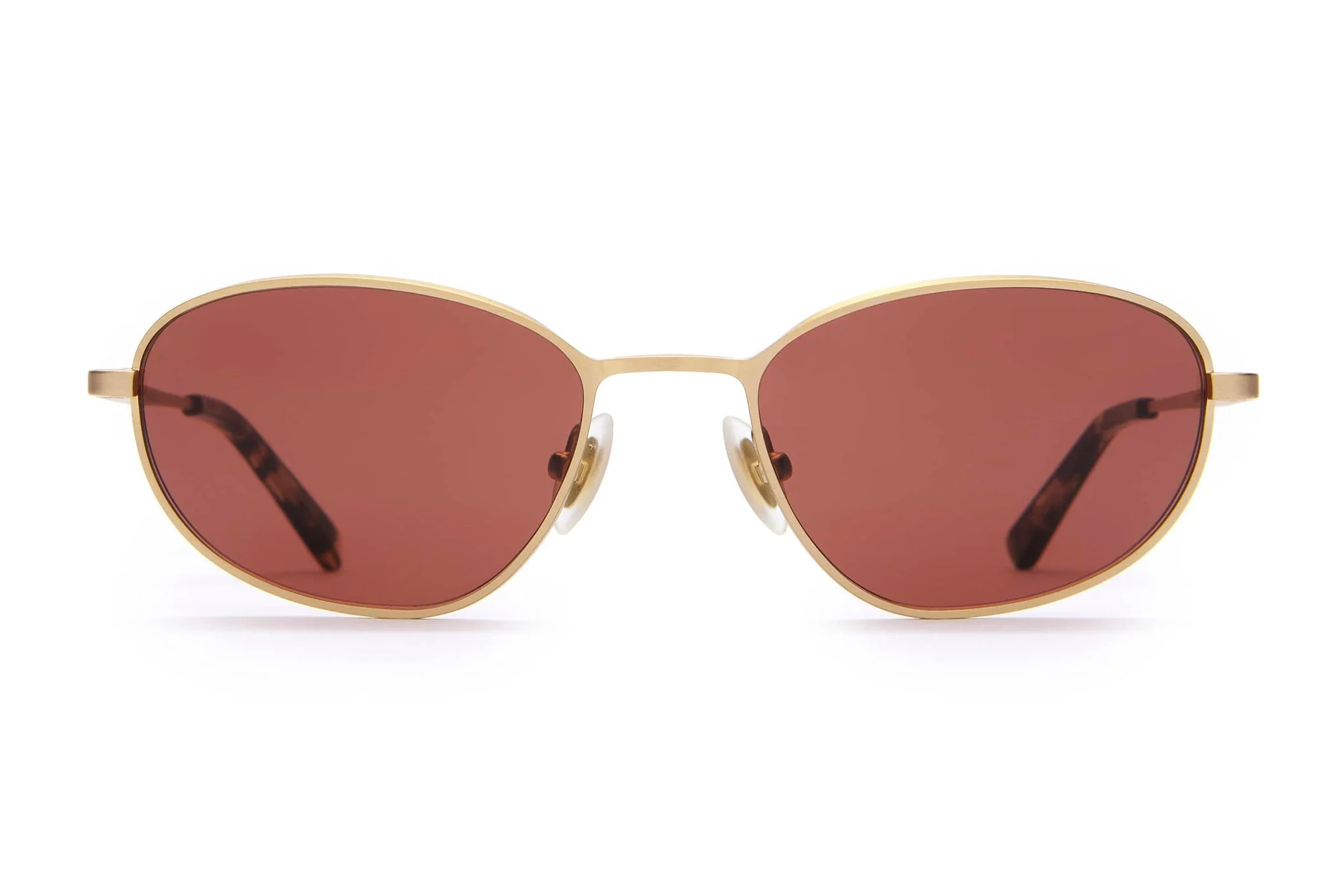 The Perma Joy / Matte Warm Gold & Desert Tortoise Bio & Rosewood Lens - Image 3
