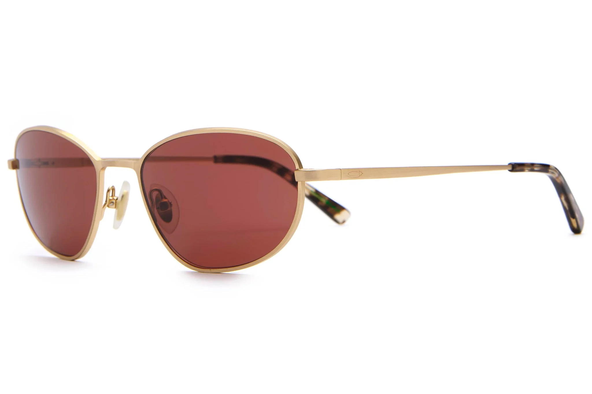 The Perma Joy / Matte Warm Gold & Desert Tortoise Bio & Rosewood Lens - Image 4