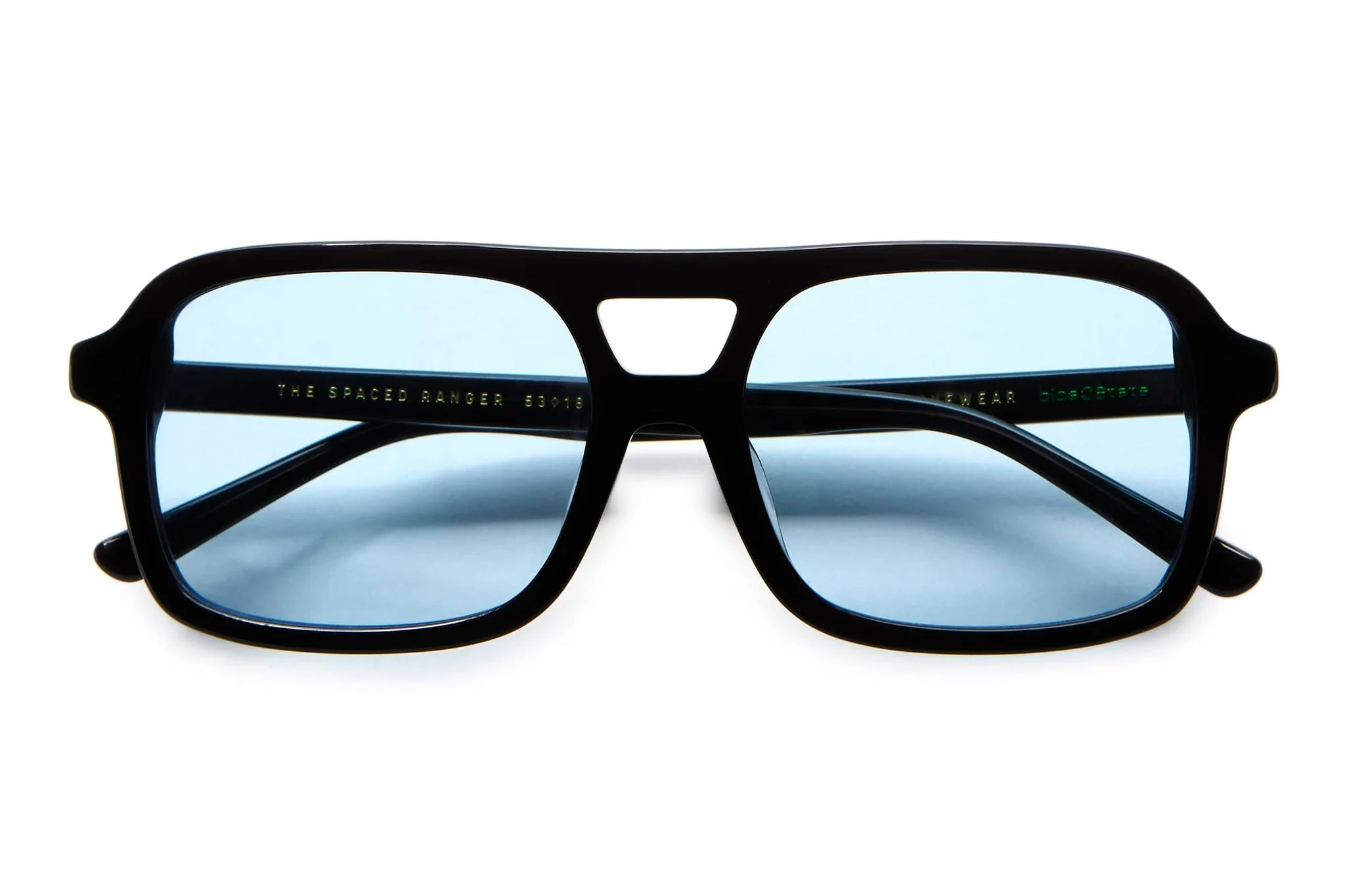 The Spaced Ranger / Black Moondust Bio & Blue Tint Lens