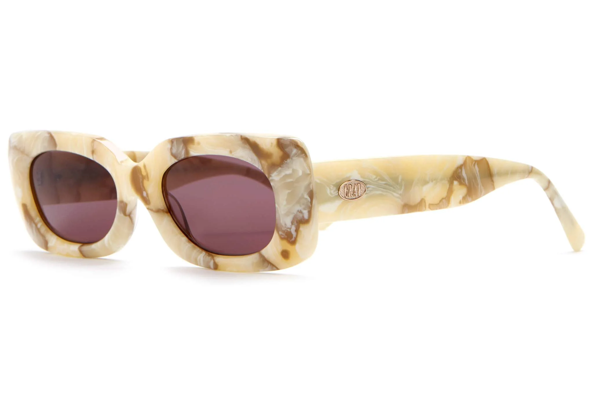 The Supa Phreek / Cream Marble Bio & Plum Lens - Image 3