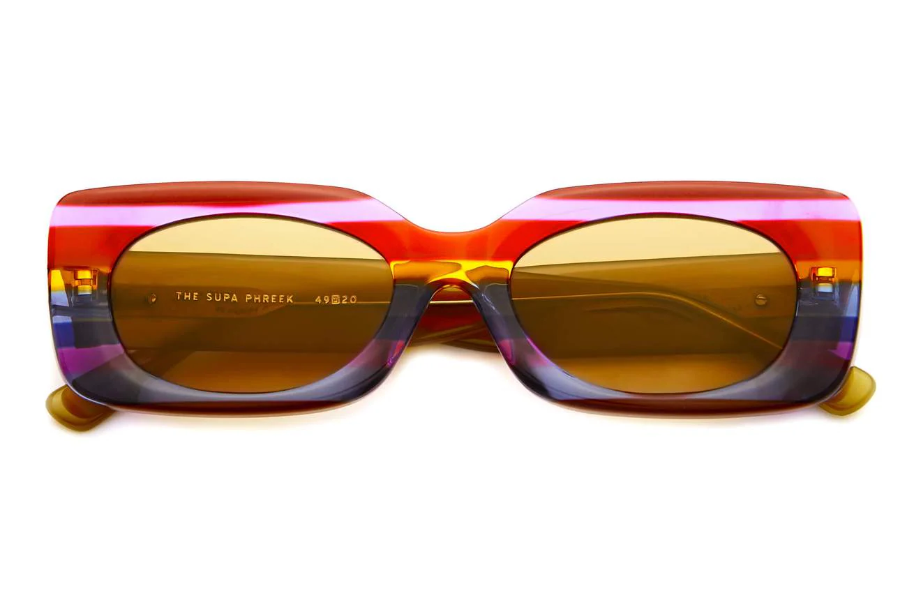The Supa Phreek / Rainbow & Mustard Lens