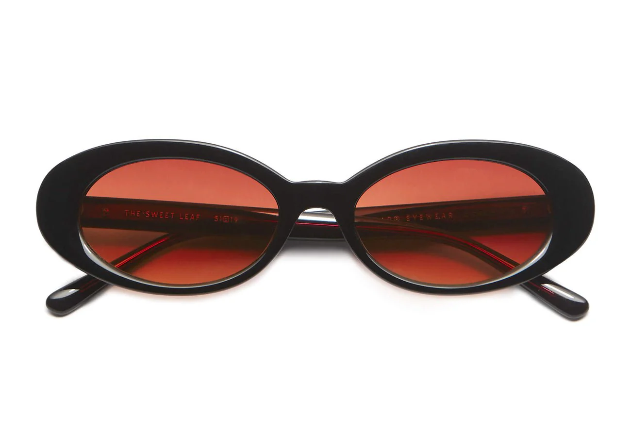 The Sweet Leaf / Black Bio & Rosewood Sunset Lens