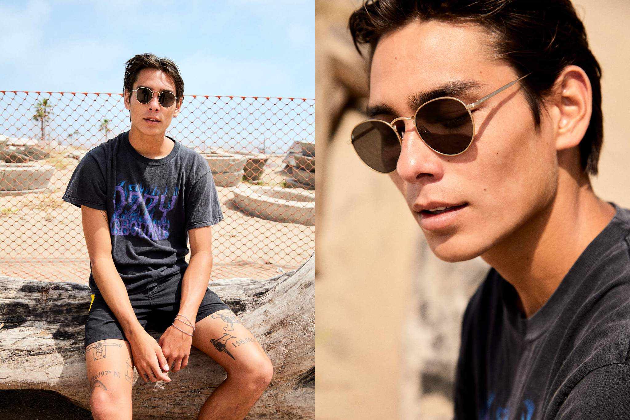 The Tuff Patrol / Brushed Gold & Polarised Grey Lens - Image 7