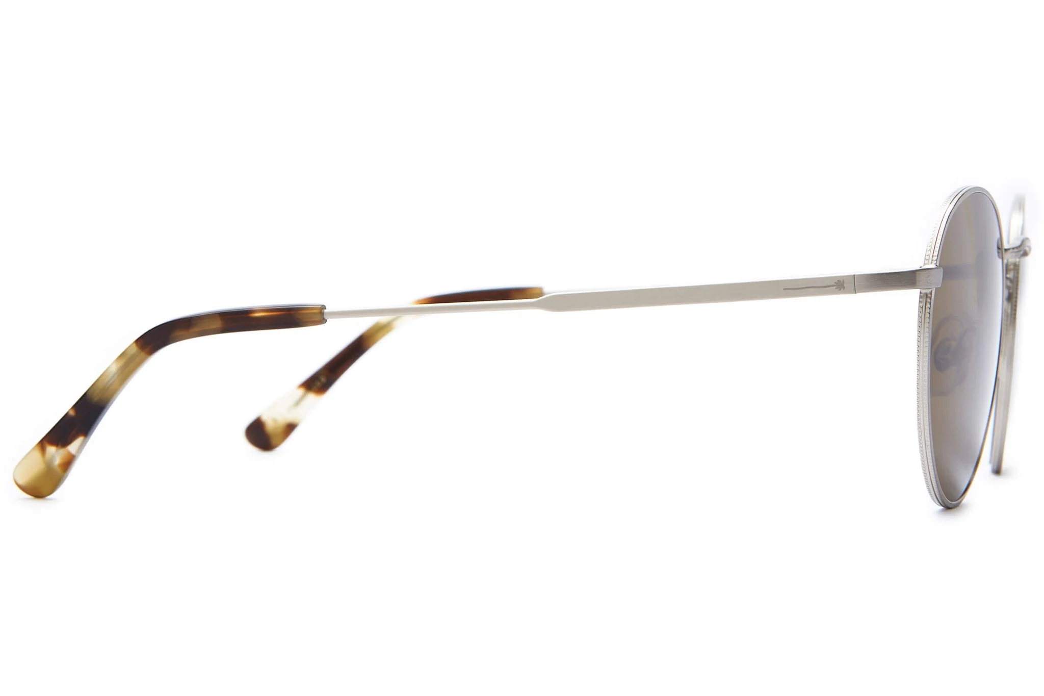 The Tuff Patrol / Matte Silver & Jaguar Tortoise Bio & Polarised Grapeseed Lens - Image 4