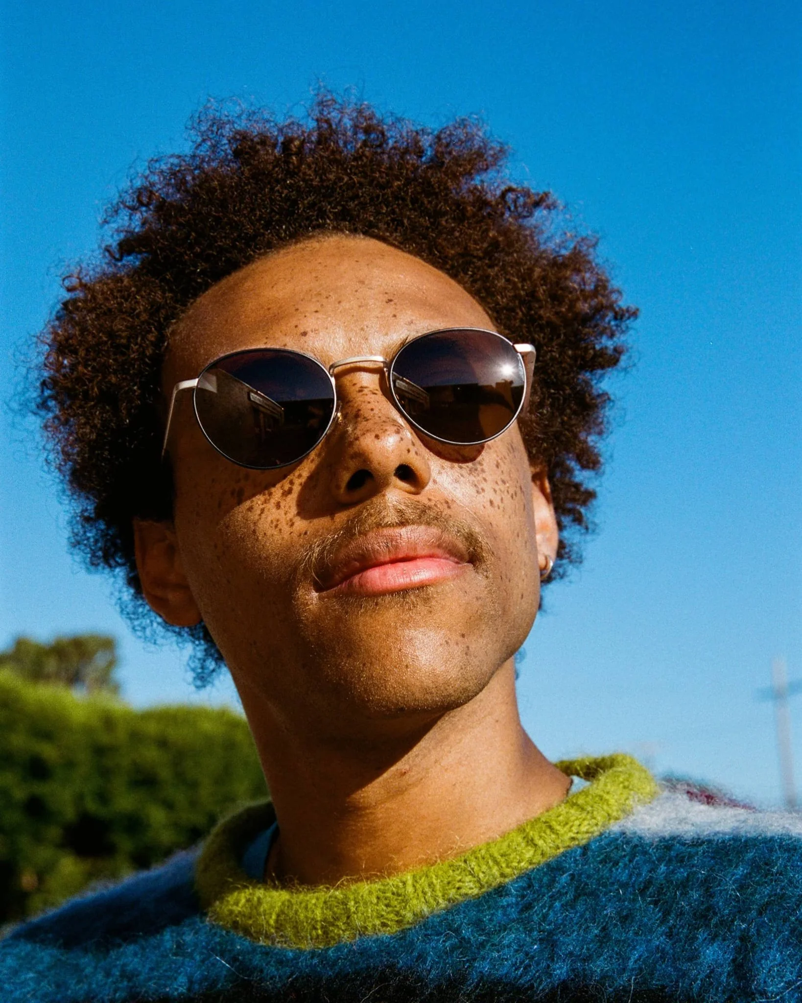 The Tuff Patrol / Matte Gold Black Rims Desert Tortoise Bio & Polarised Bronze Lens - Image 3