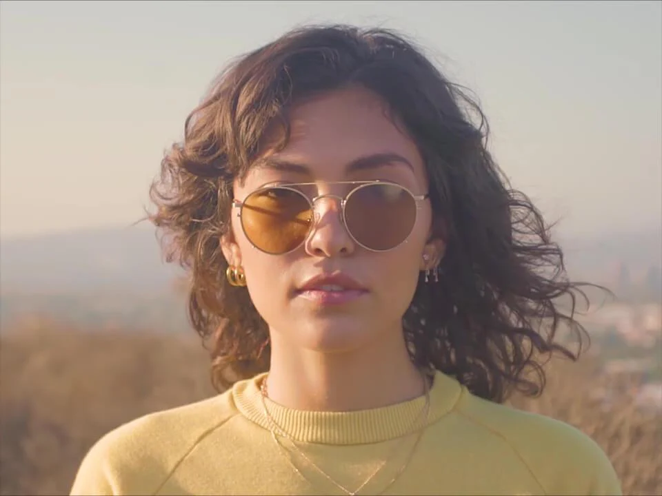 The Tuff Safari / Brushed Gold Havana Tortoise & Mustard Lens - Image 5