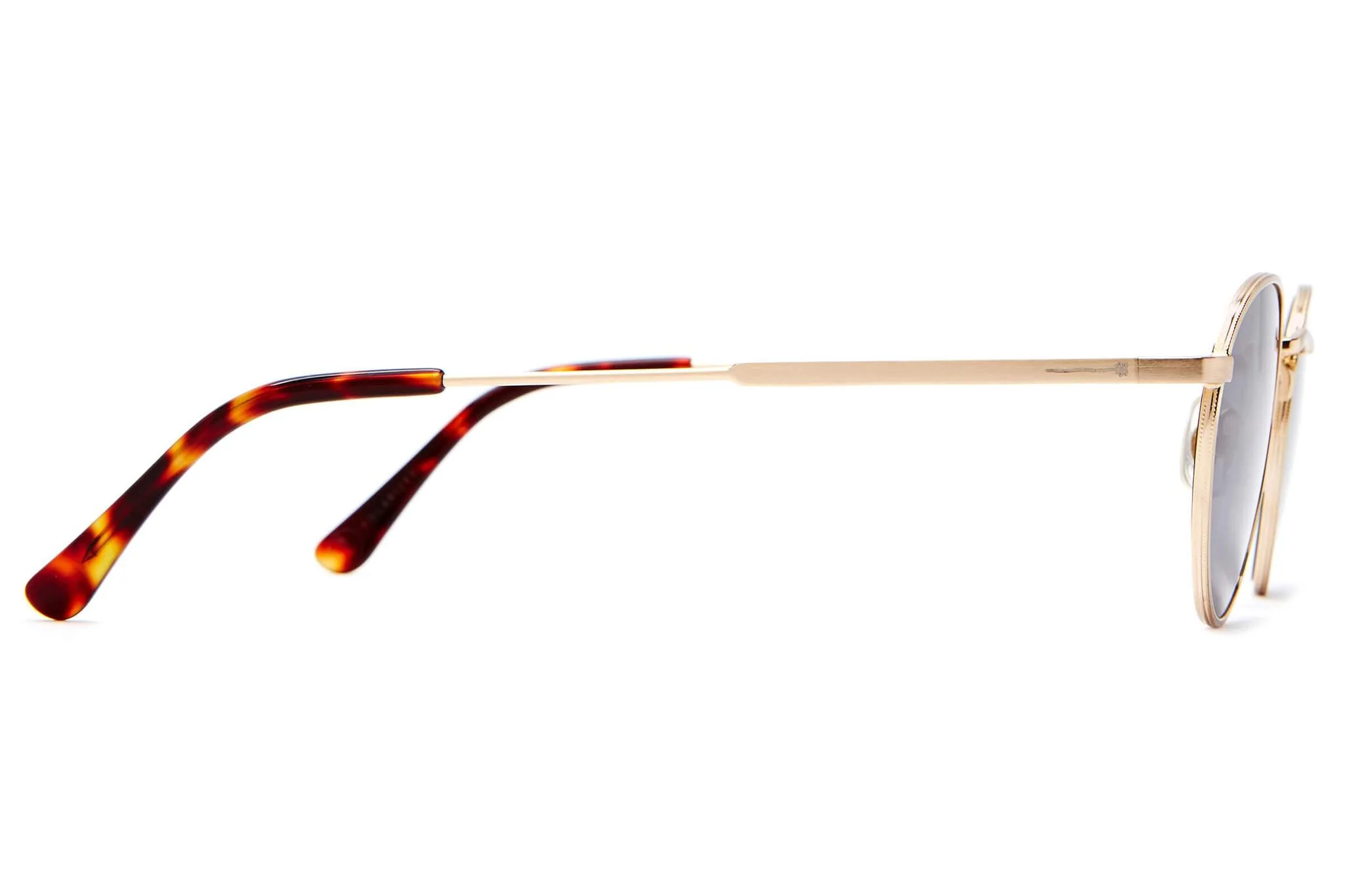 The Zen Patrol / Brushed Gold Tortoise Bio & Polarised Grey Lens - Image 4