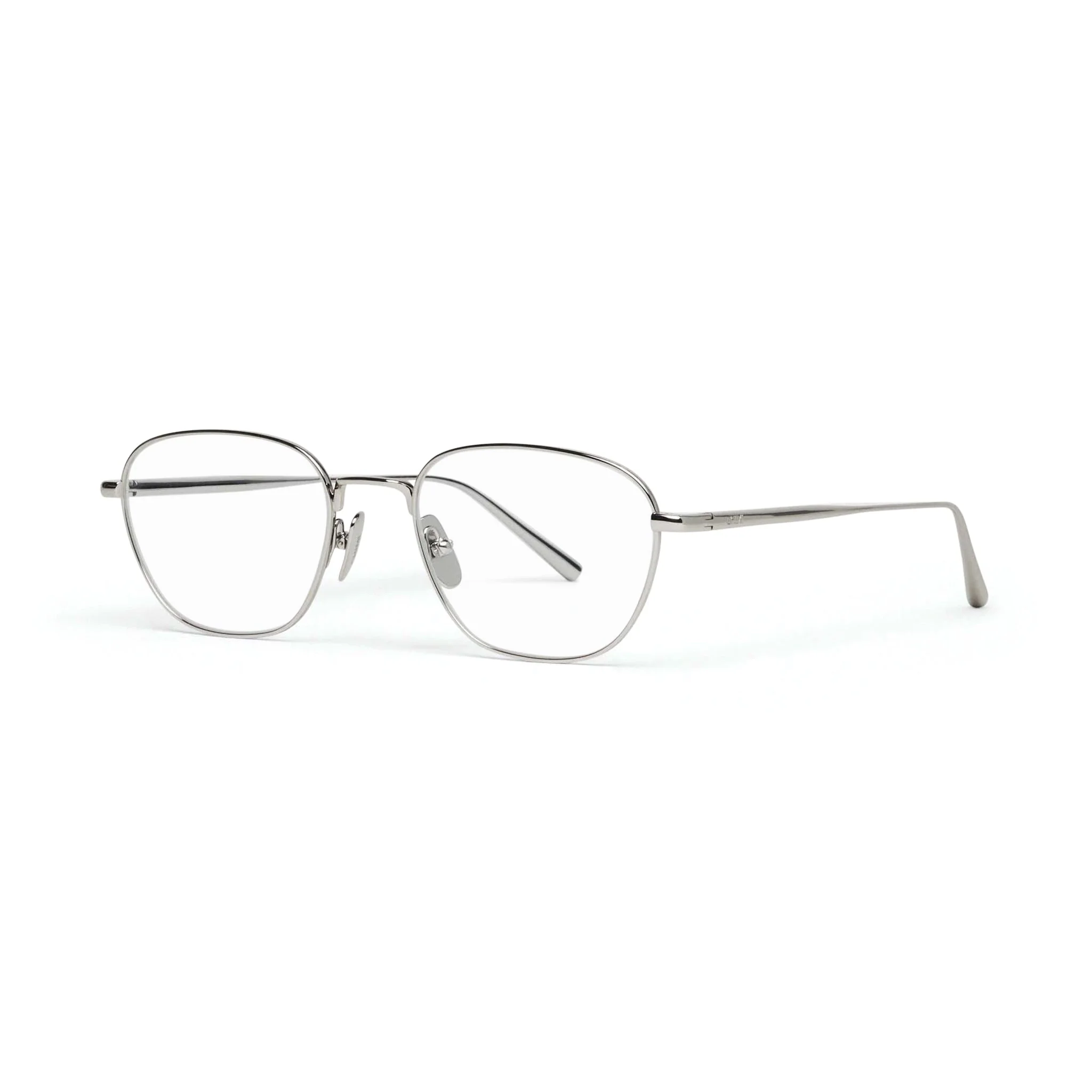 Titan Polygon Optical / Silver Titanium & Clear Lens - Image 2