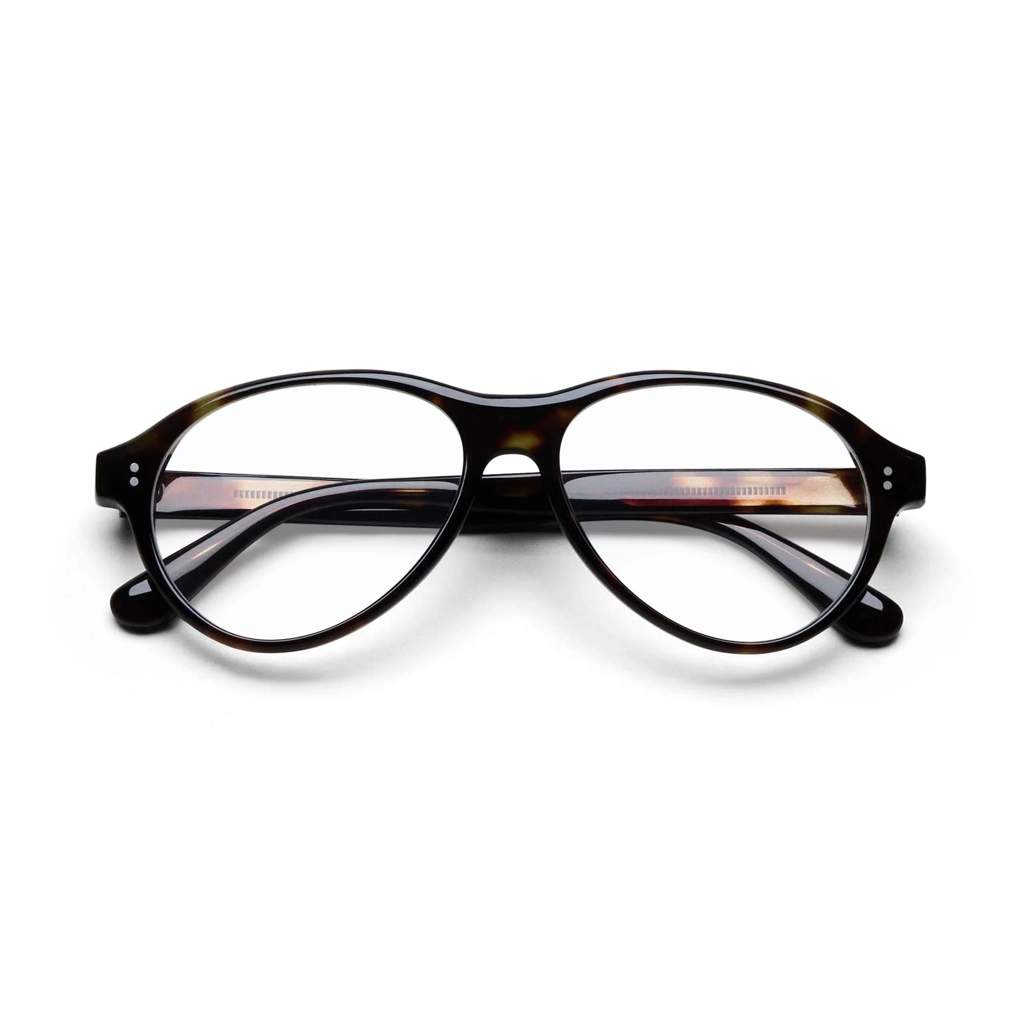 Tome Optical / Tortoise Acetate & Clear Lens