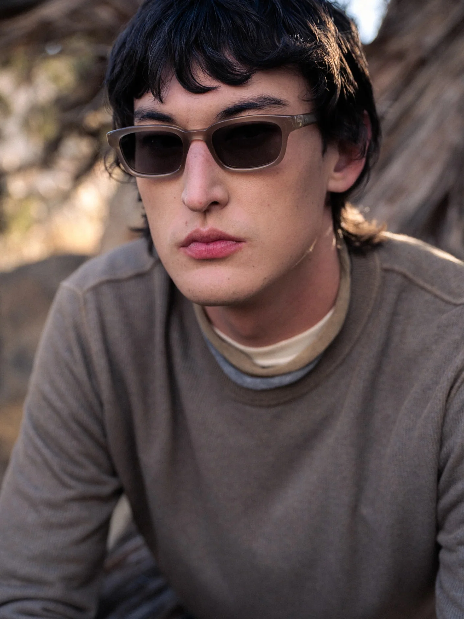 Trivia / Beige Acetate & Grey Lens - Image 3