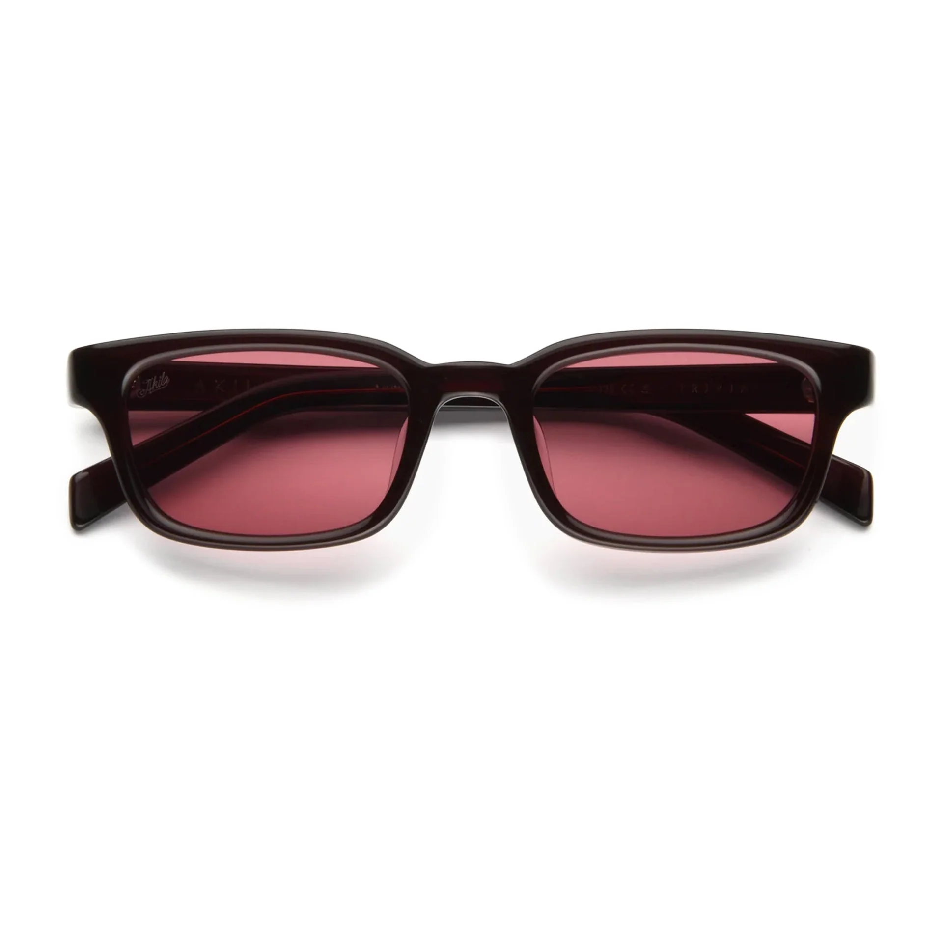 Trivia / Oxblood Acetate & Maroon Lens