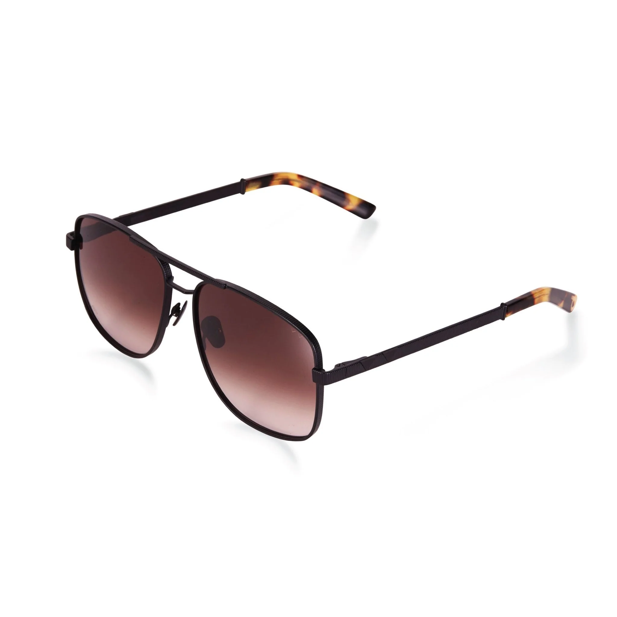 Uptown & Downtown / Matte Black & Brown Gradient Lens - Image 2
