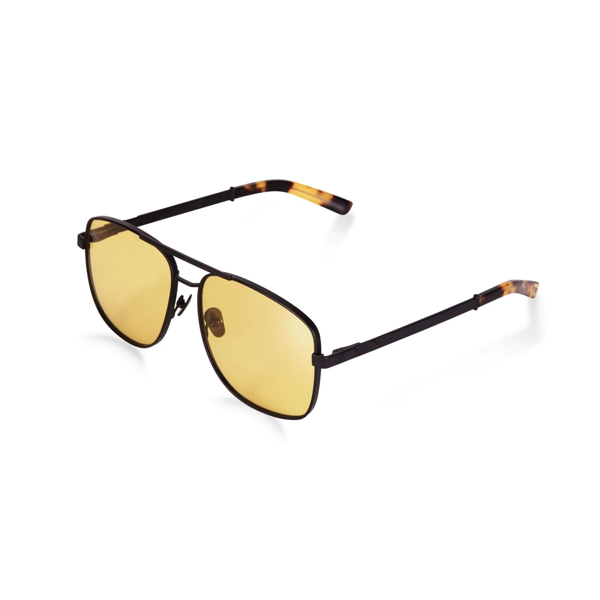Uptown & Downtown / Matte Black & Solid Yellow Lens - Image 2