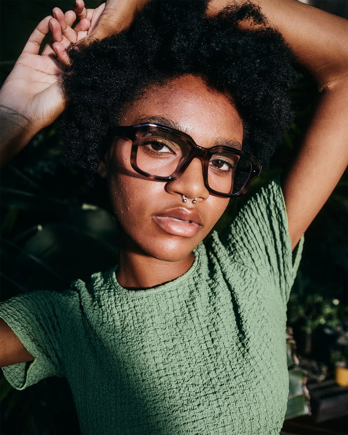 Vera Optical / Navy Acetate & Blue-Light Lens - Image 3