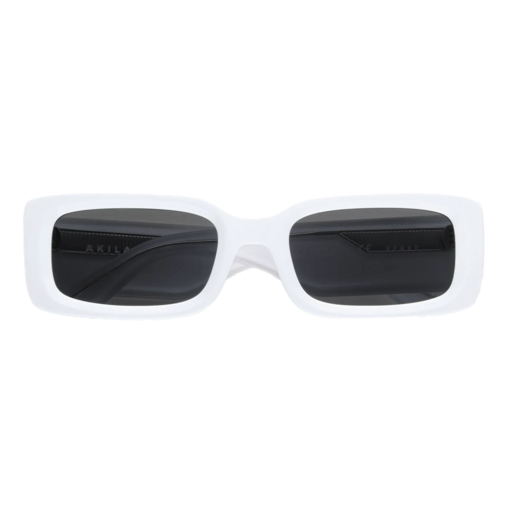 Verve / White Acetate & Black Lens