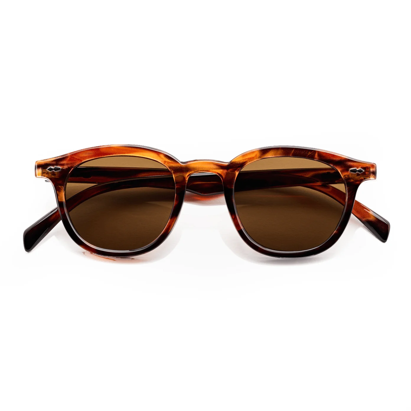 Walton / Mahogany & Cacao Polarised Lens