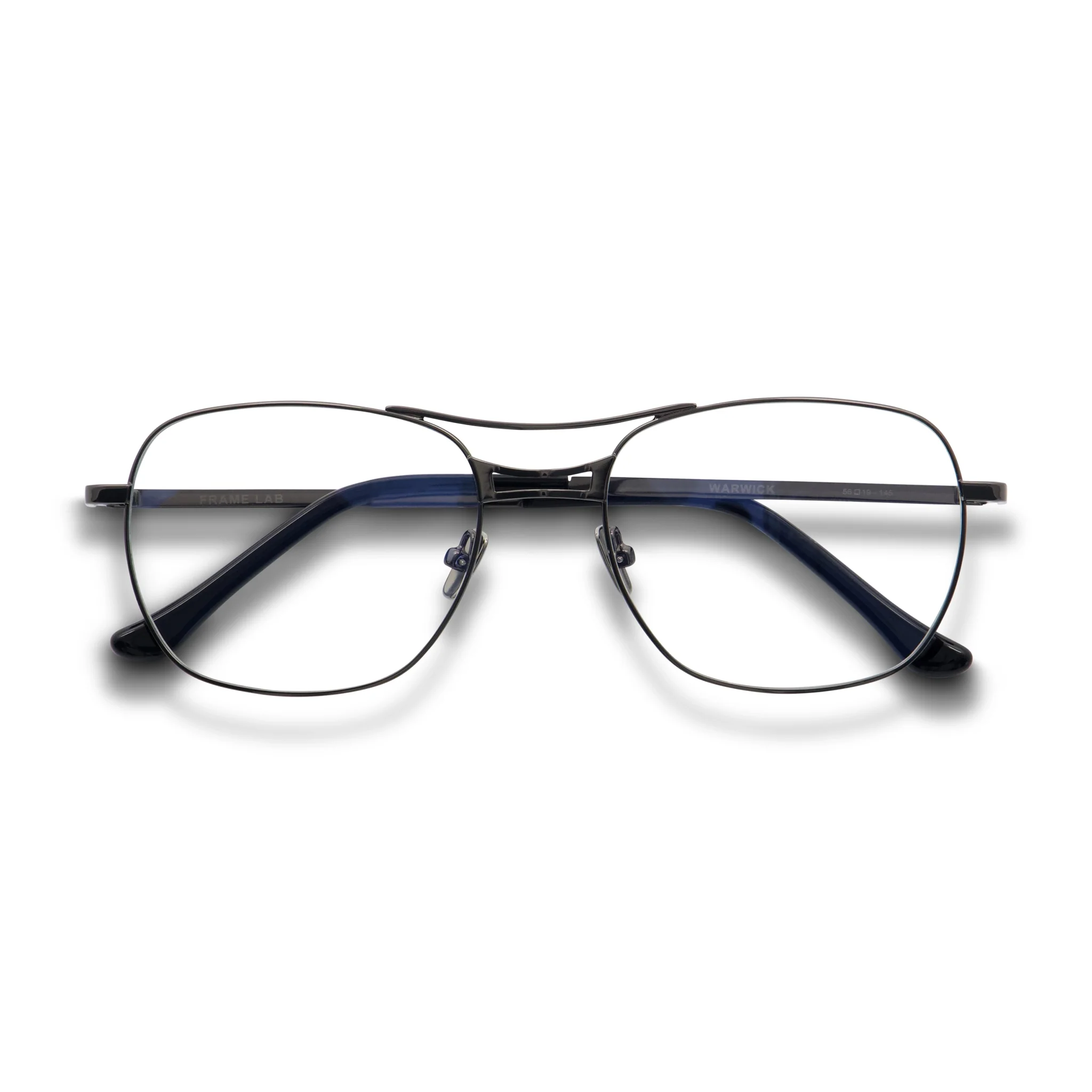Warwick Optical / Gunmetal & Prescription Lens