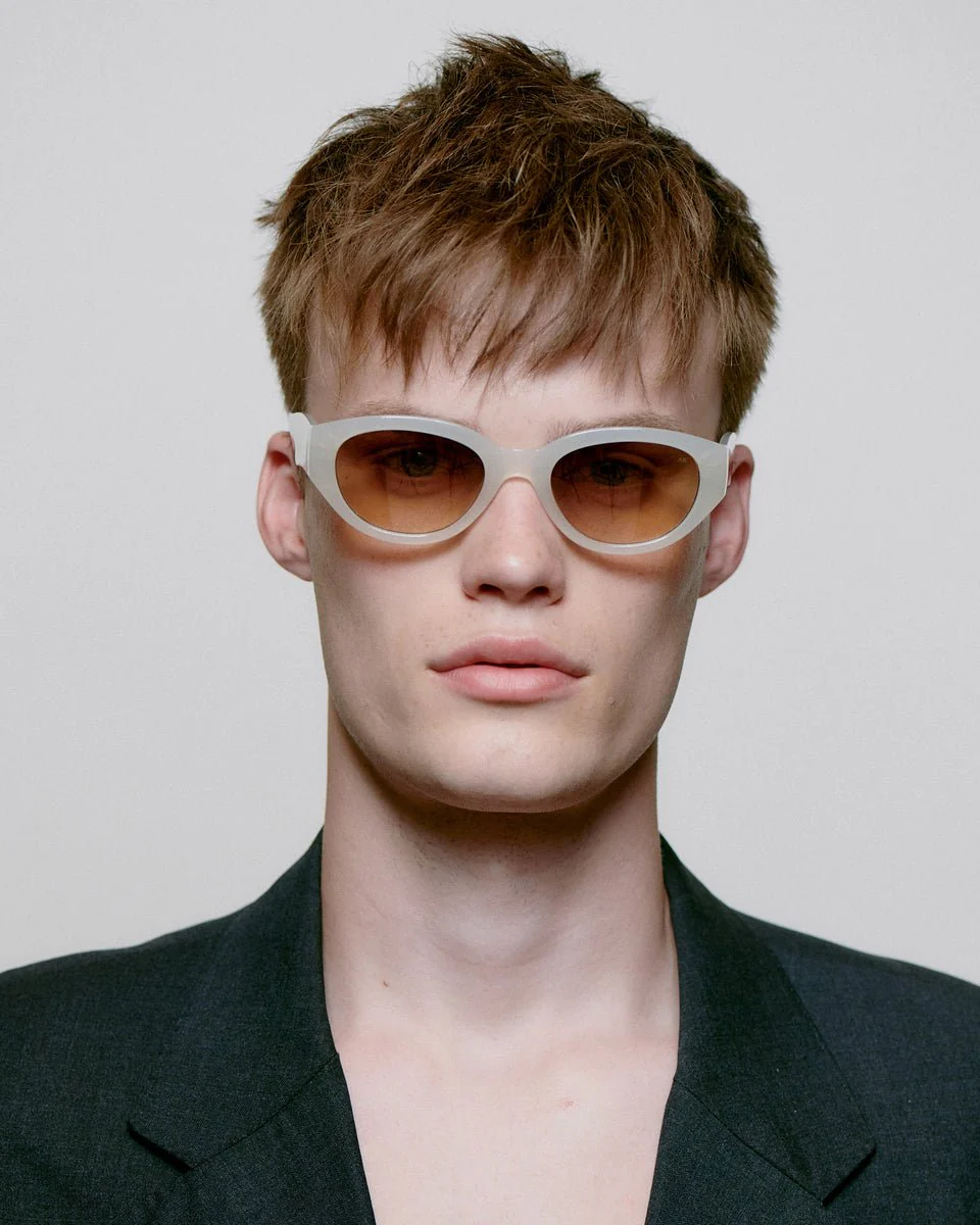 Winnie / Cream Bone & Brown Gradient Lens - Image 3