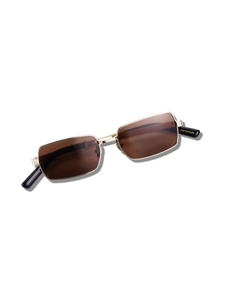 X Jordan Simek / Mile High / Gold Metal & Brown Lens - Image 3