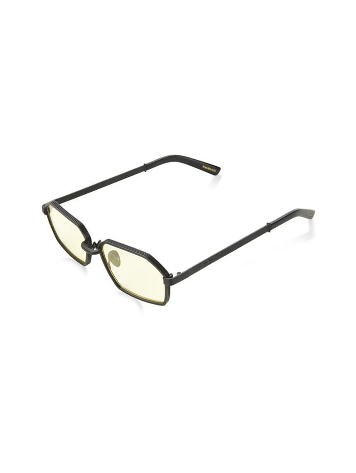 X Wyld Blue / Wylder / Matt Black Acetate & Yellow Lens - Image 2