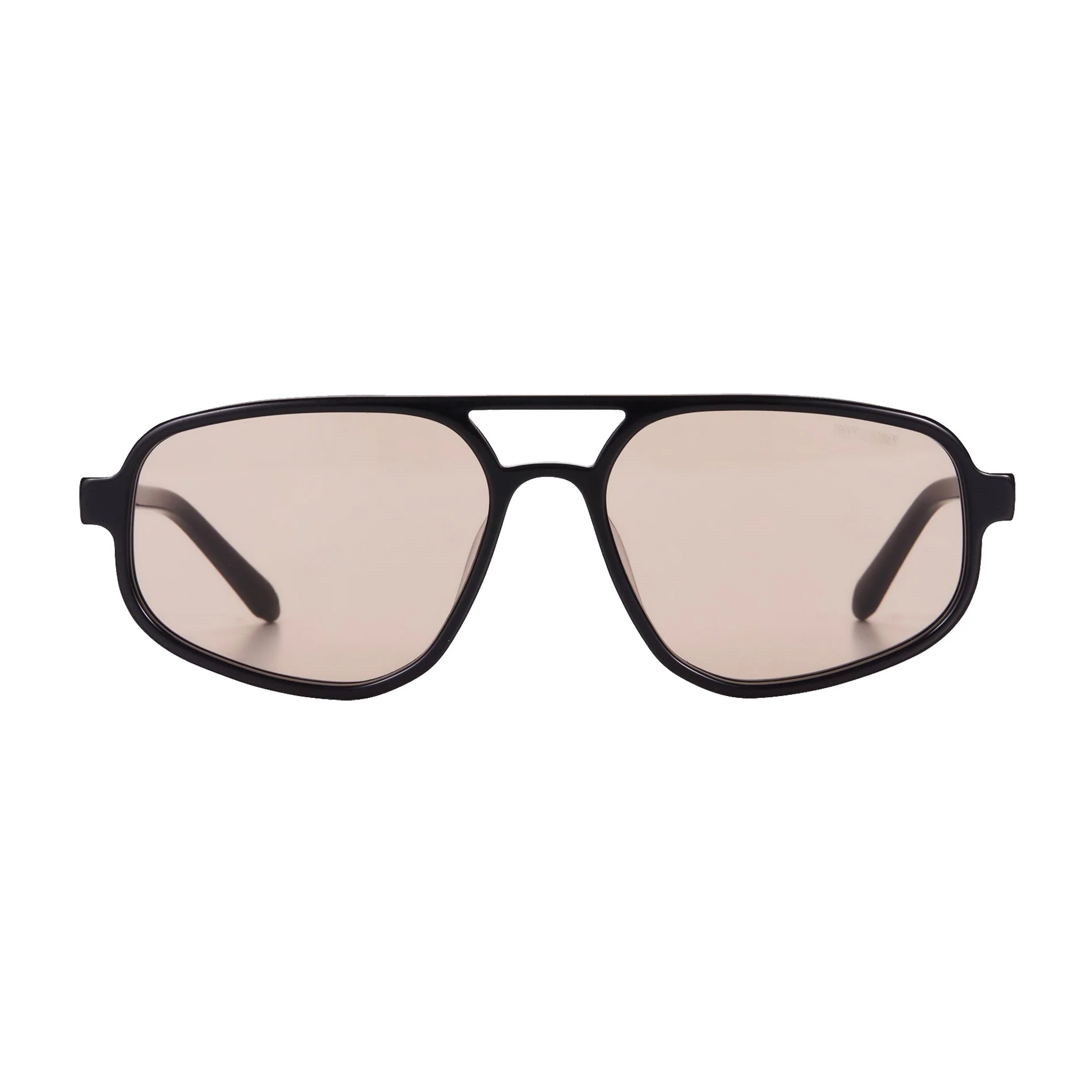 Xander / Black & Light Latte Brown Lens
