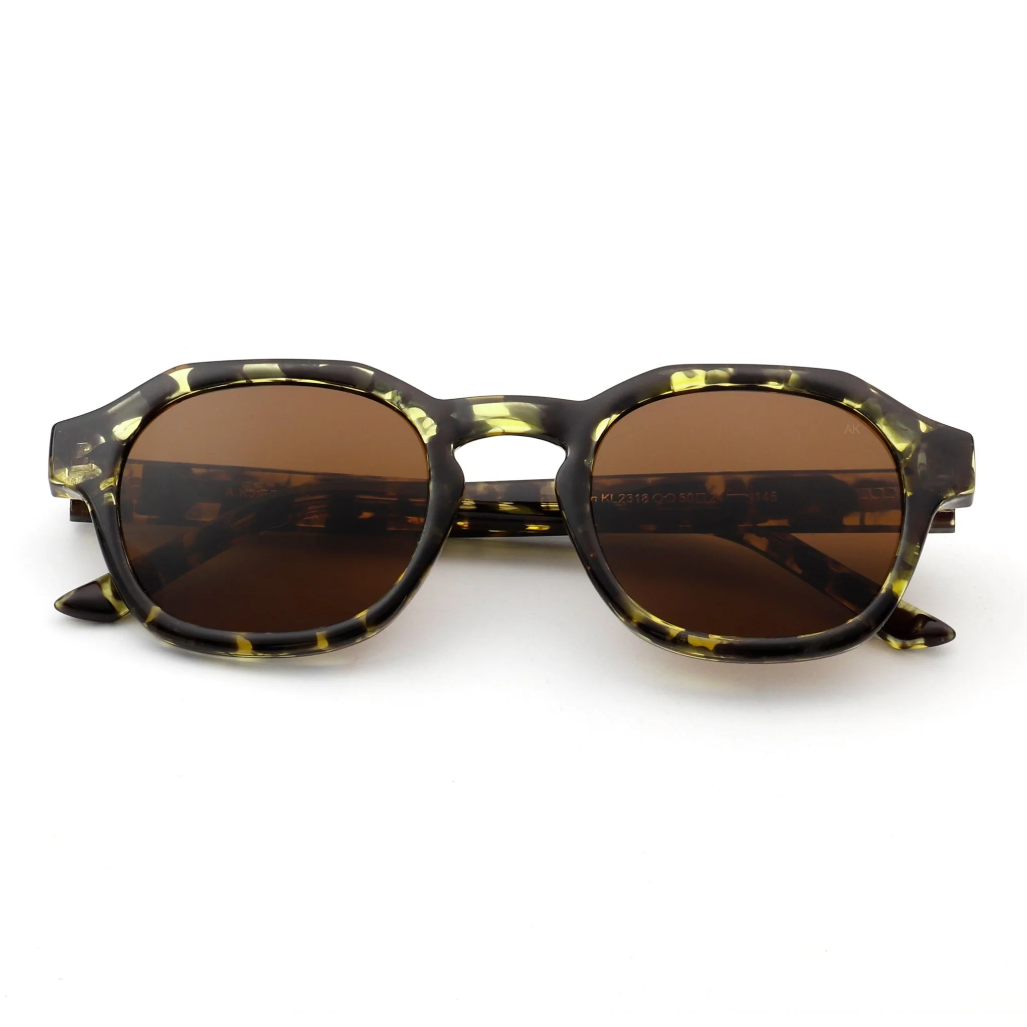 Zan / Black Yellow Transparent & Brown Lens