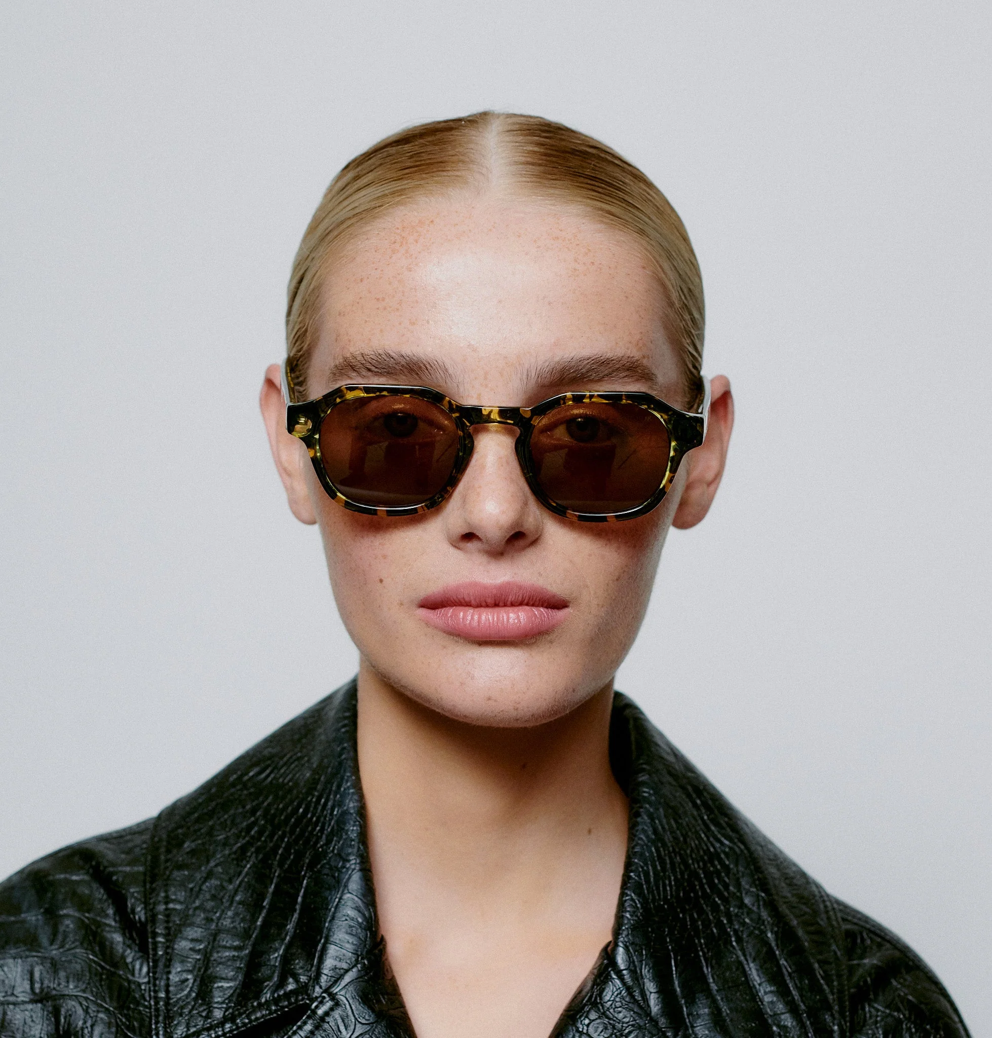 Zan / Black Yellow Transparent & Brown Lens - Image 5