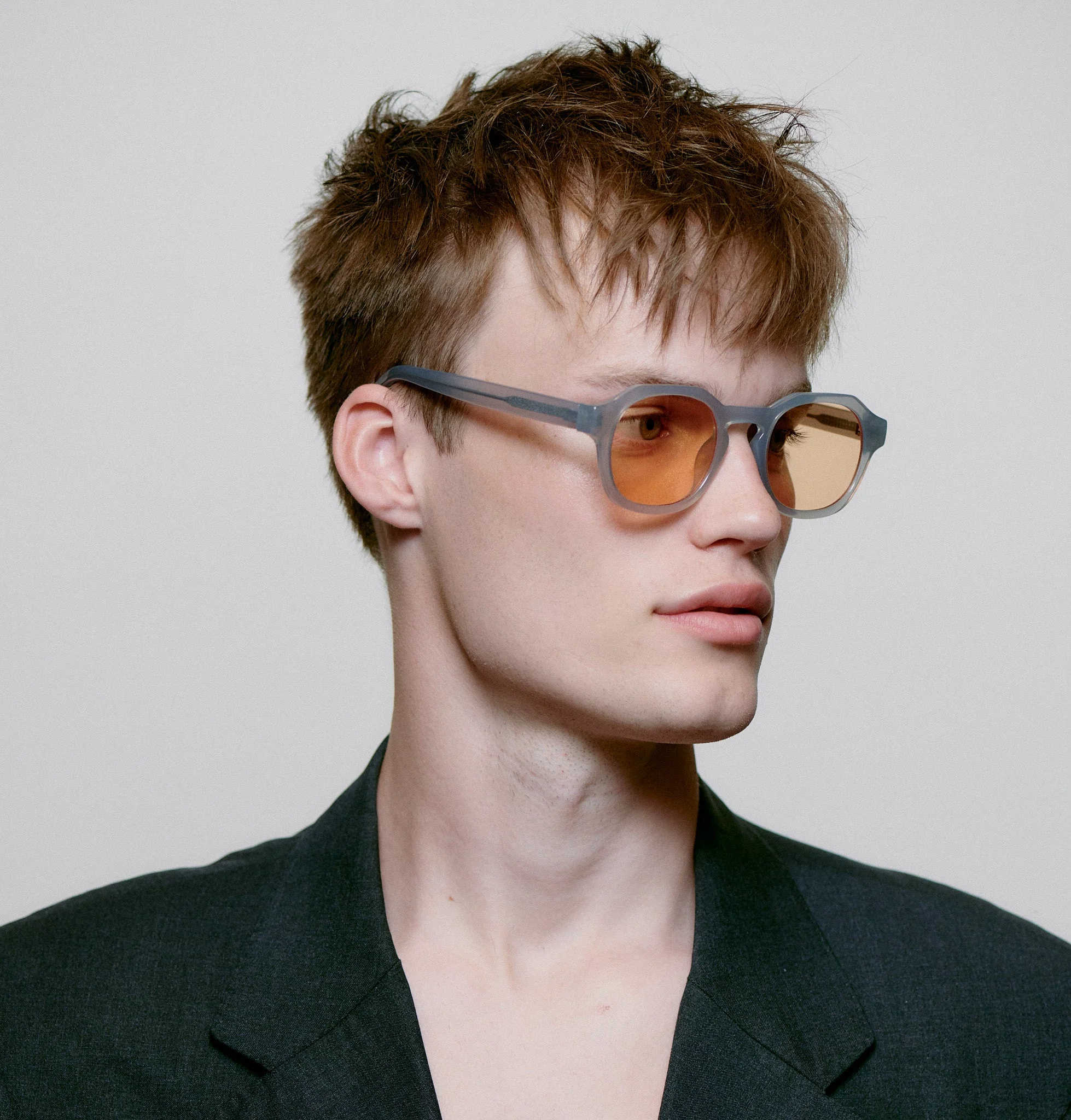 Zan / Glaucus Grey & Mandarin Lens - Image 3